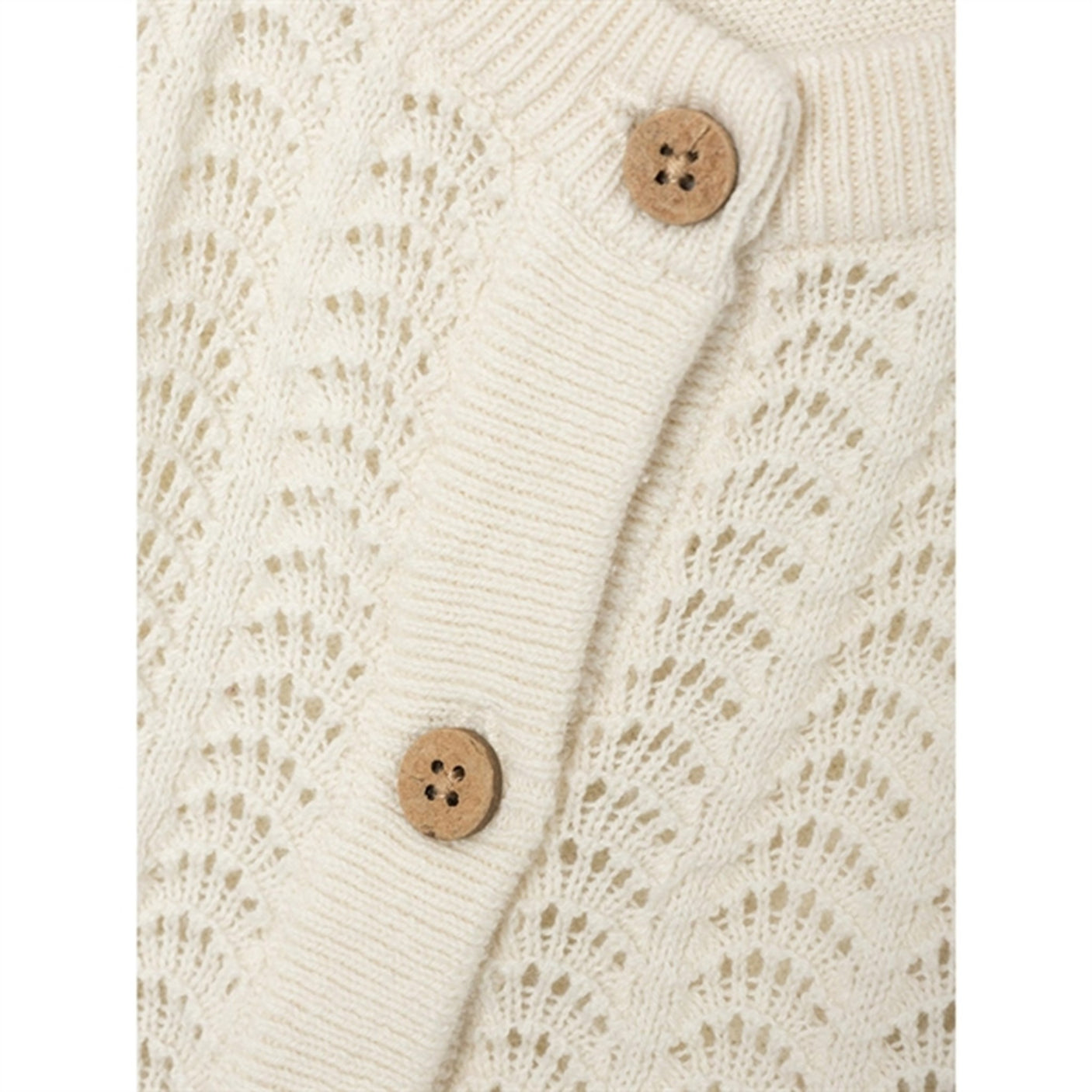 Lil'Atelier Turtledove Hija Knit Cardigan
