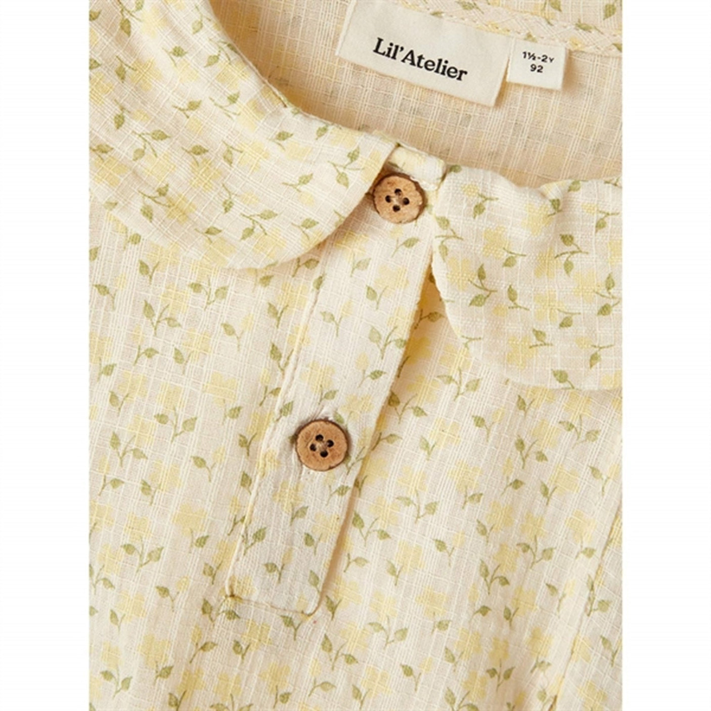 Lil'Atelier Turtledove Hulla Loose Dress AOP