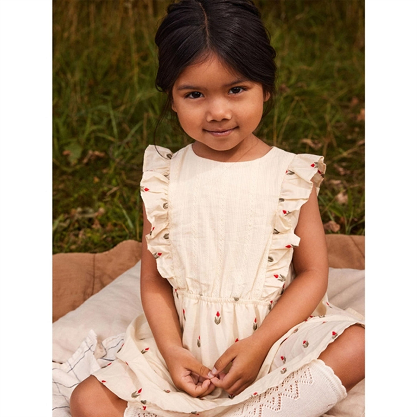 Lil'Atelier Turtledove Halma Dress