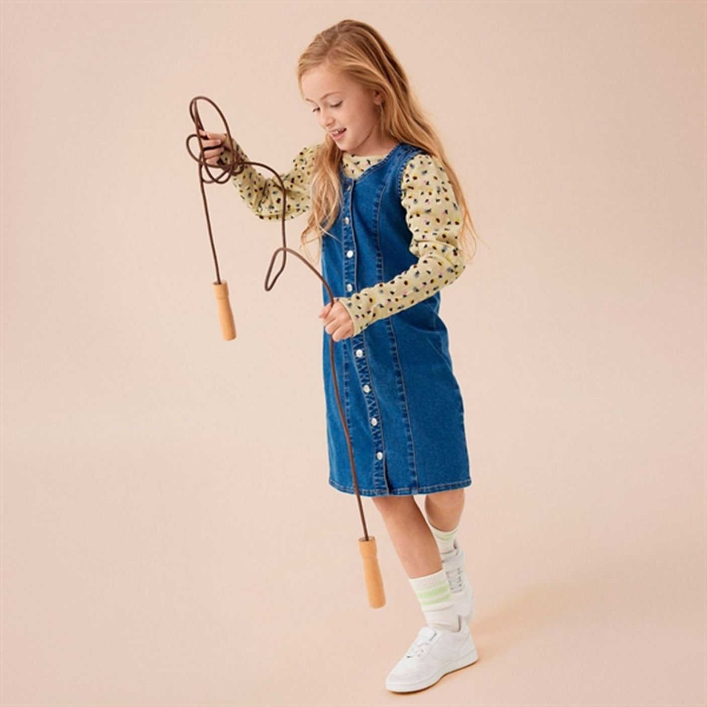 Name it Medium Blue Denim Tonja Denim Dress