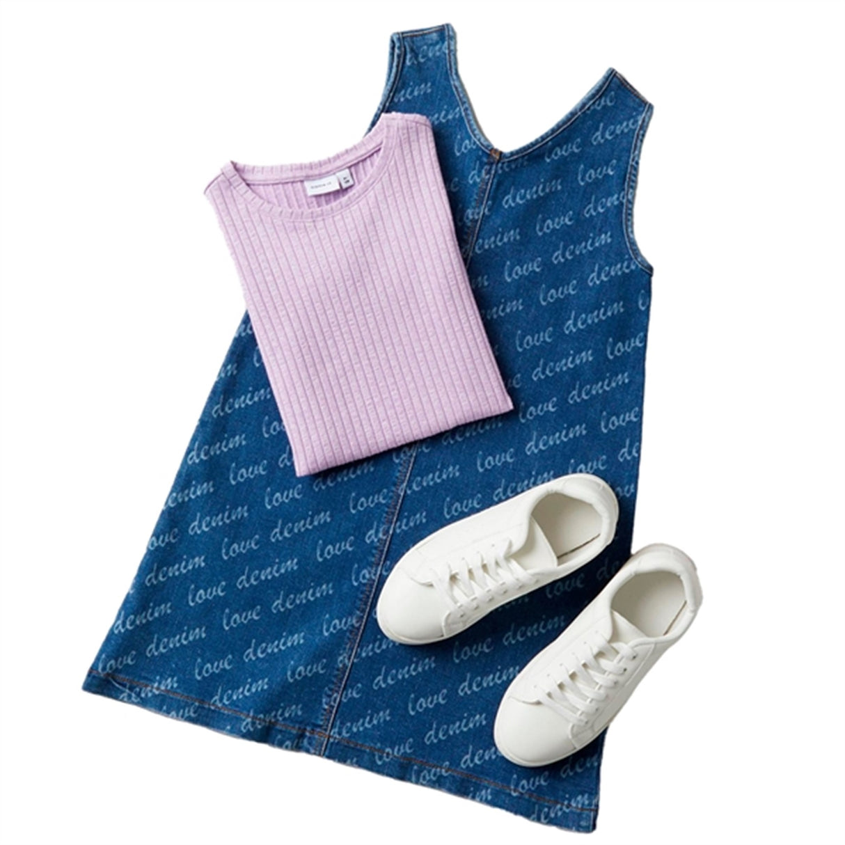 Name it Dark Blue Denim Maria Loose Dress