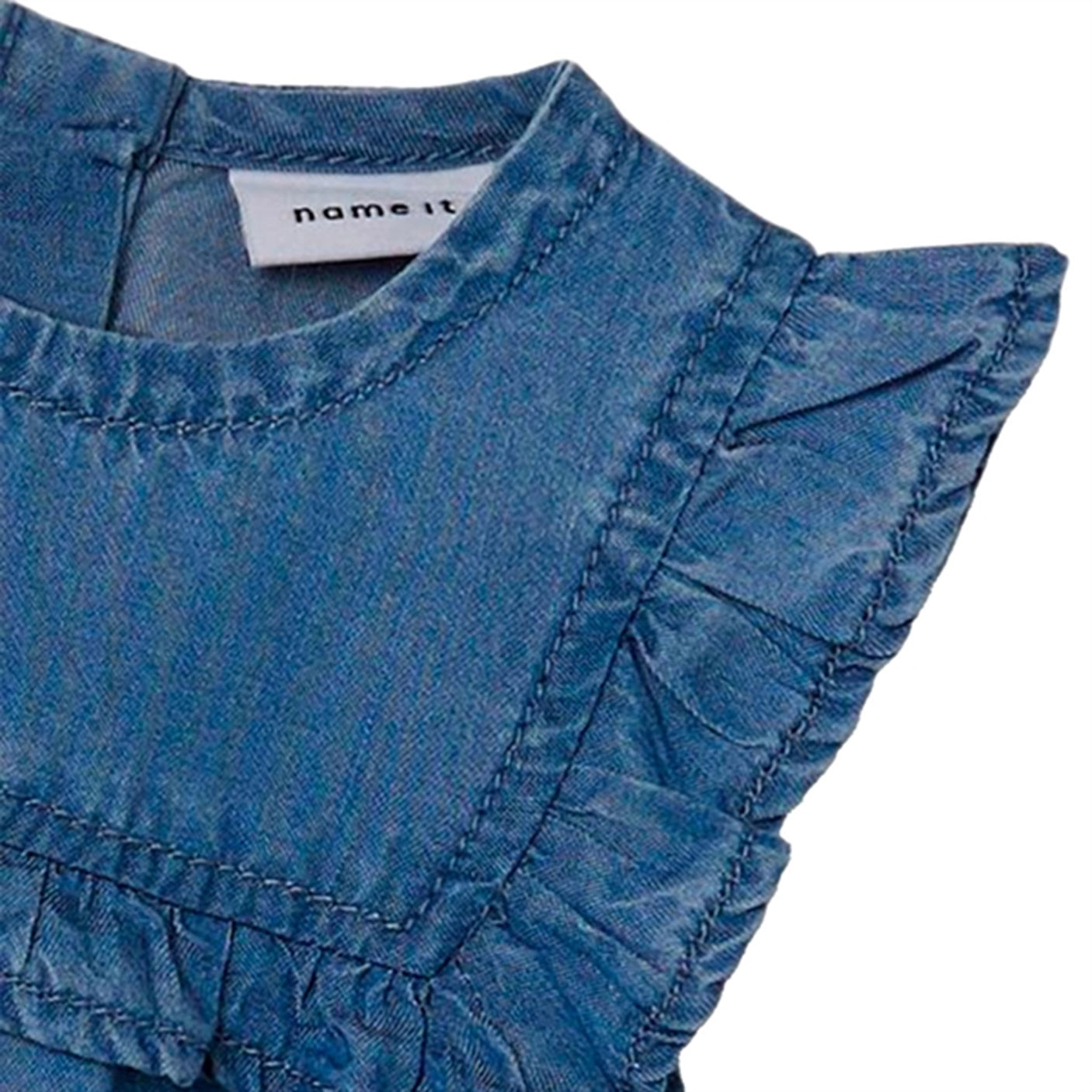 Name it Medium Blue Denim Trine Dress