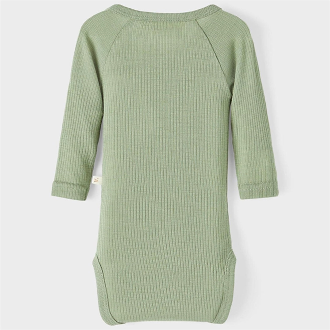 Lil'Atelier Oil Green Fable Slim Wool Body