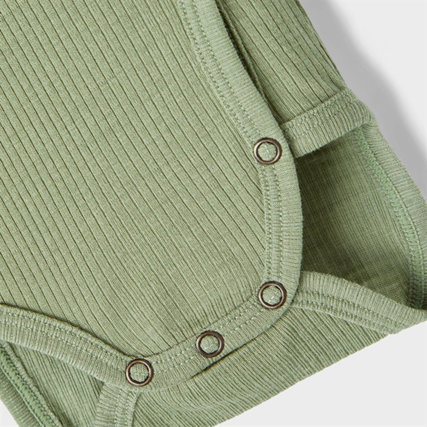 Lil'Atelier Oil Green Fable Slim Wool Body