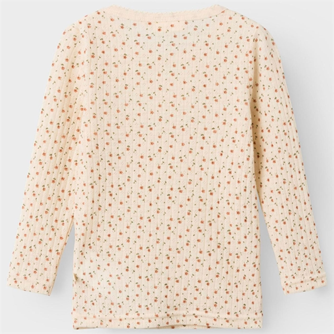 Lil'Atelier Turtledove Farga Slim Wool Blouse