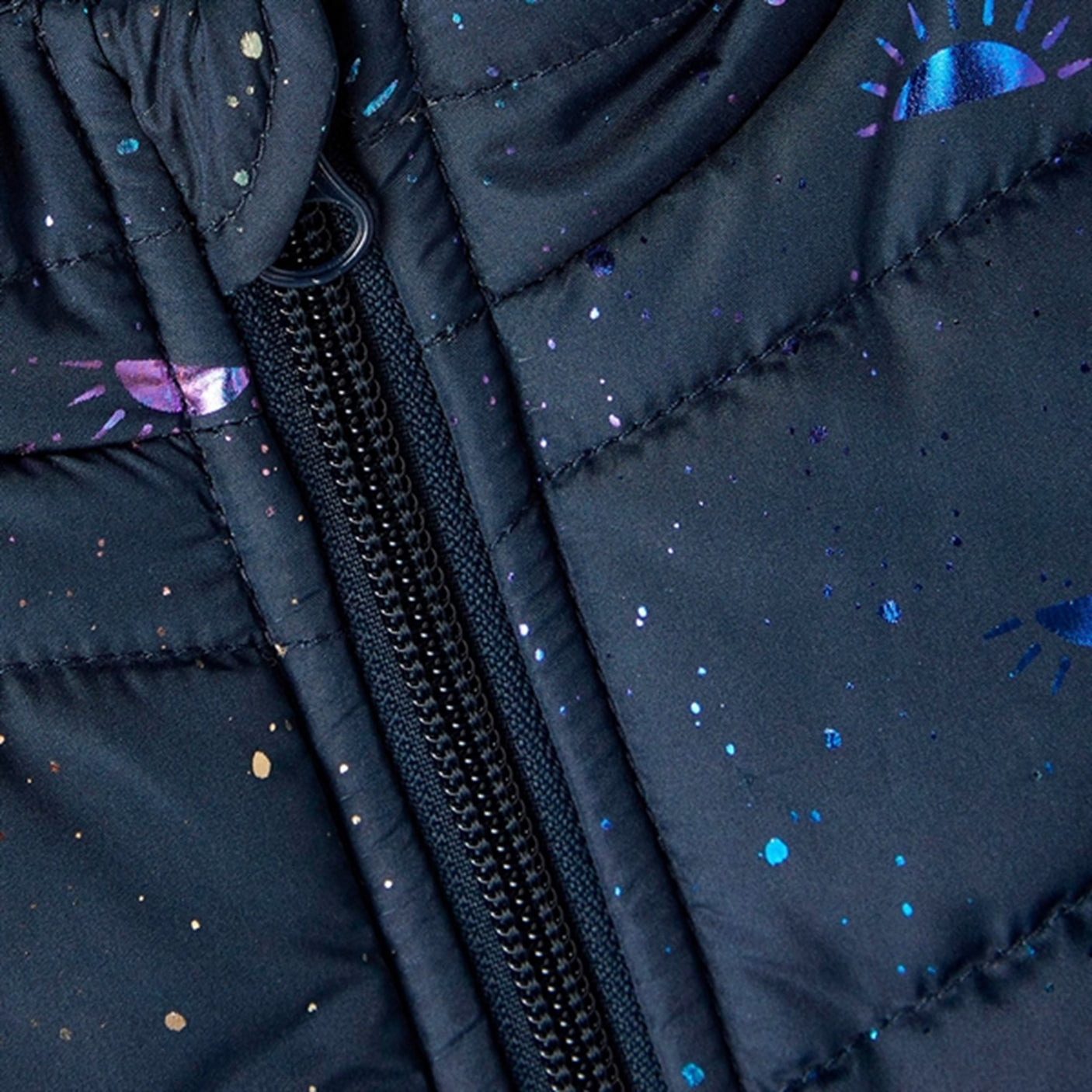 Name it Dark Sapphire Mylane Vest Foil Sun