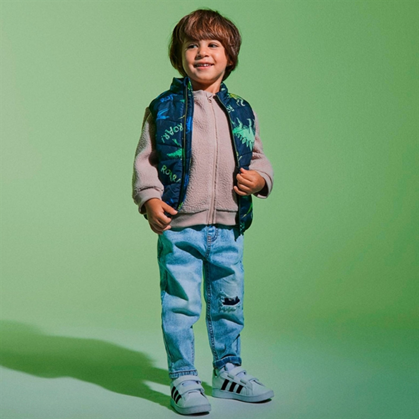 Name it Dark Sapphire Mylane Vest Dino Roar