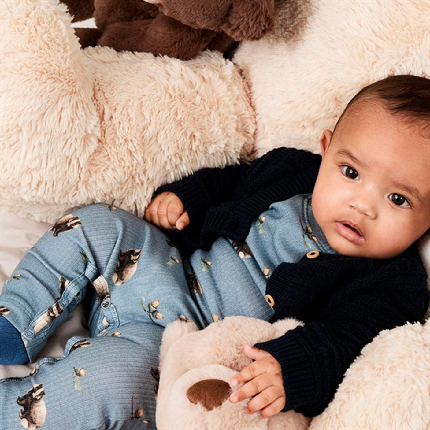 Name it Dark Sapphire Lemalle Knit Cardigan