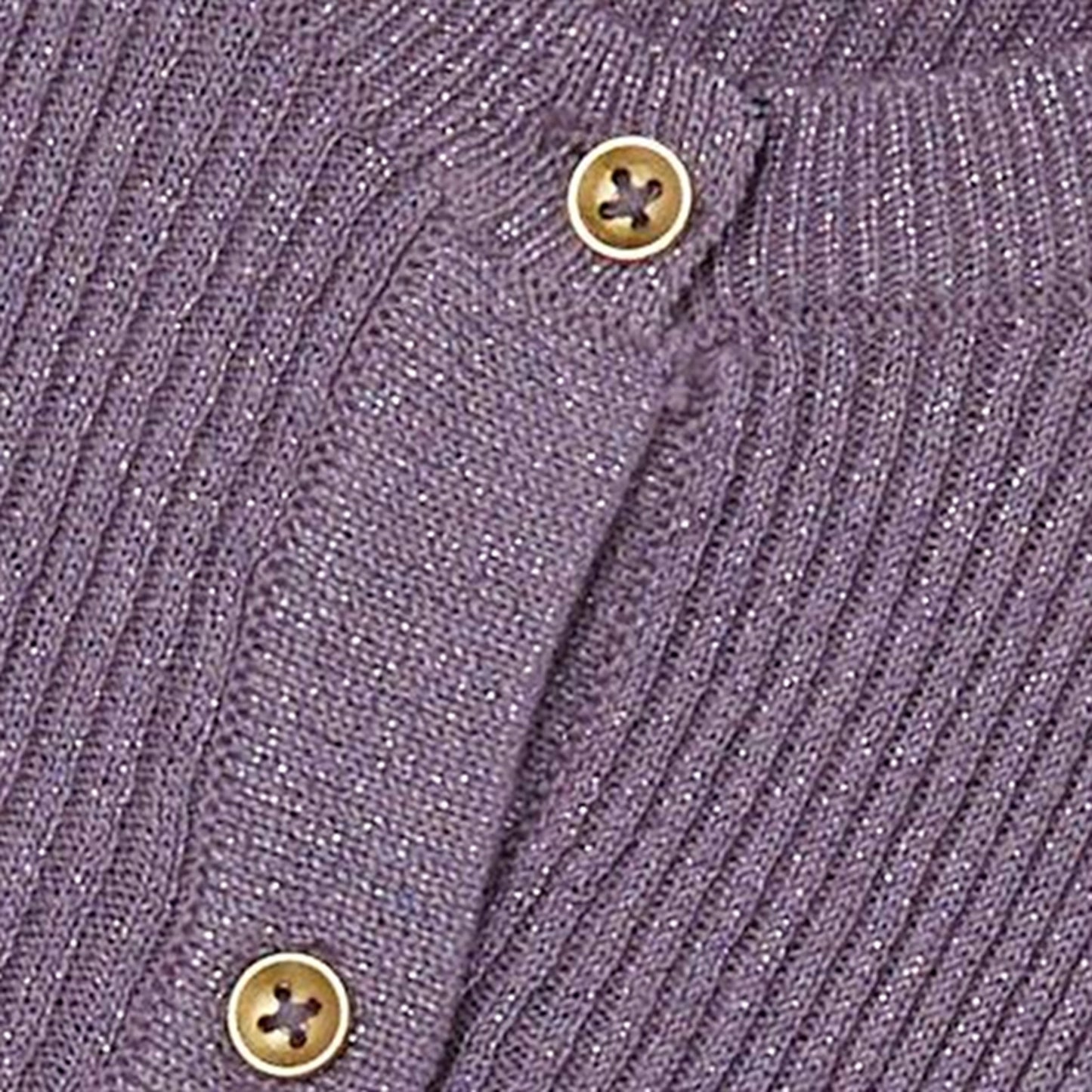 Name it Lavender Gray Lelou Knit Cardigan