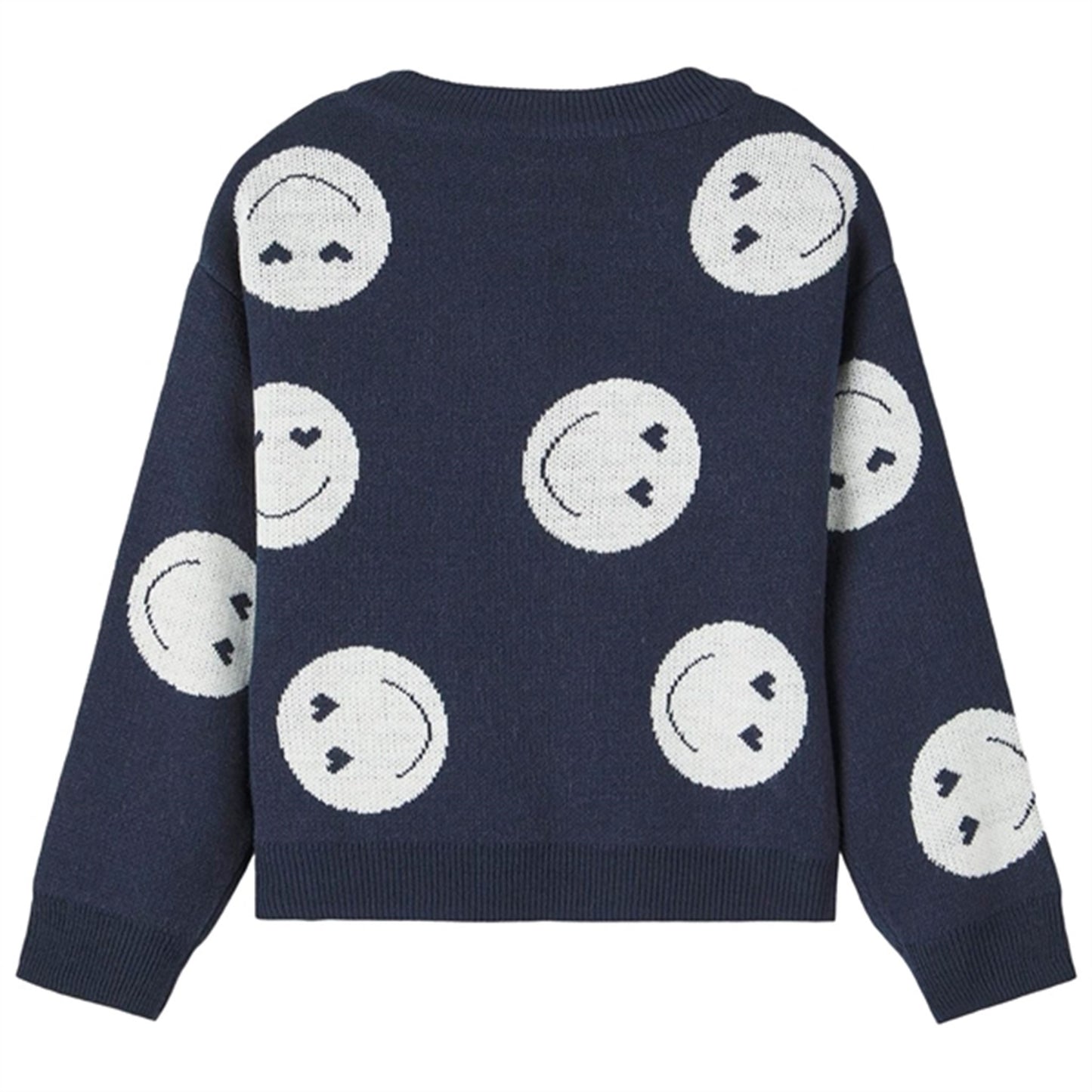 Name it Dark Sapphire Kandao Knit Blouse