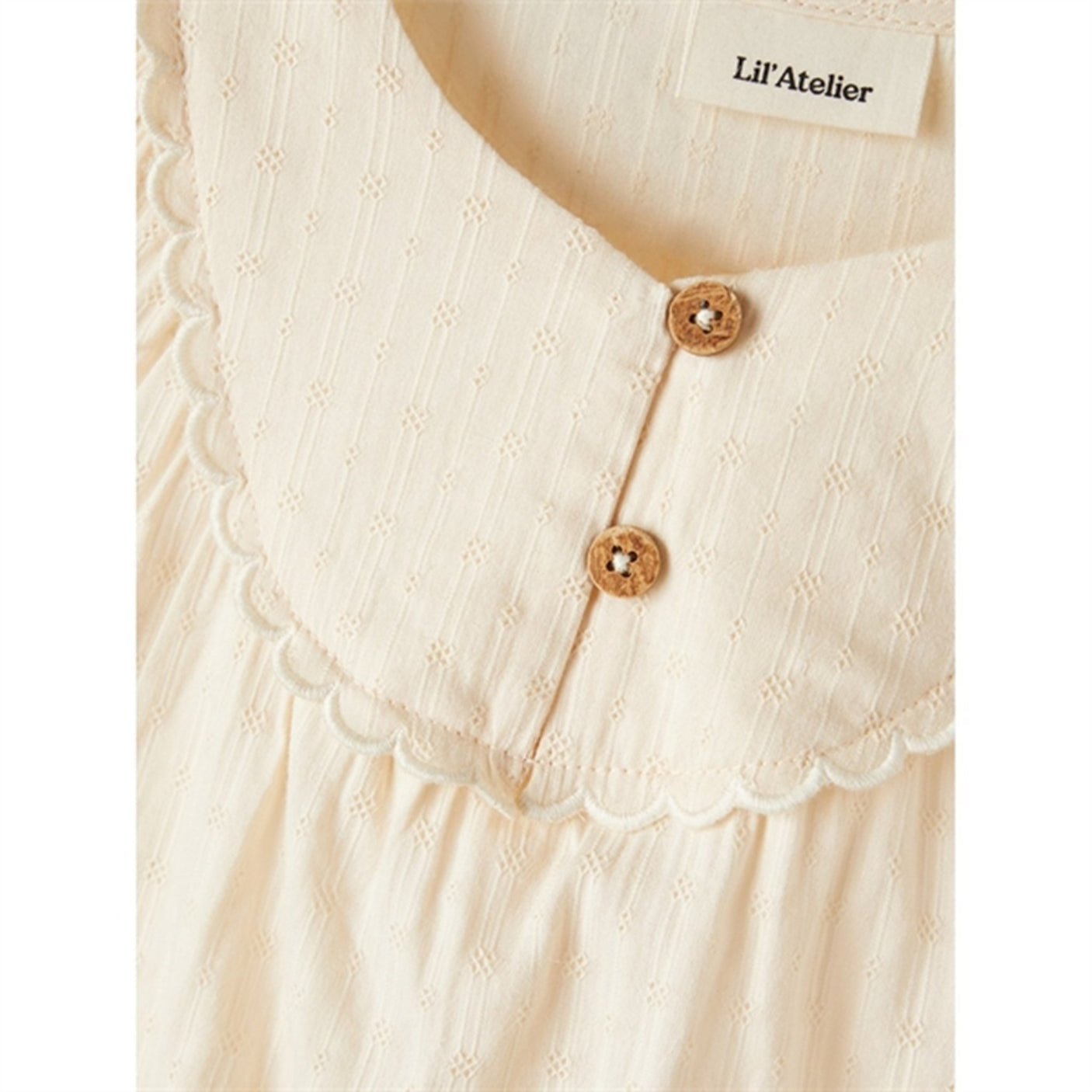 Lil'Atelier Whitecap Gray Kaia Loose Shirt