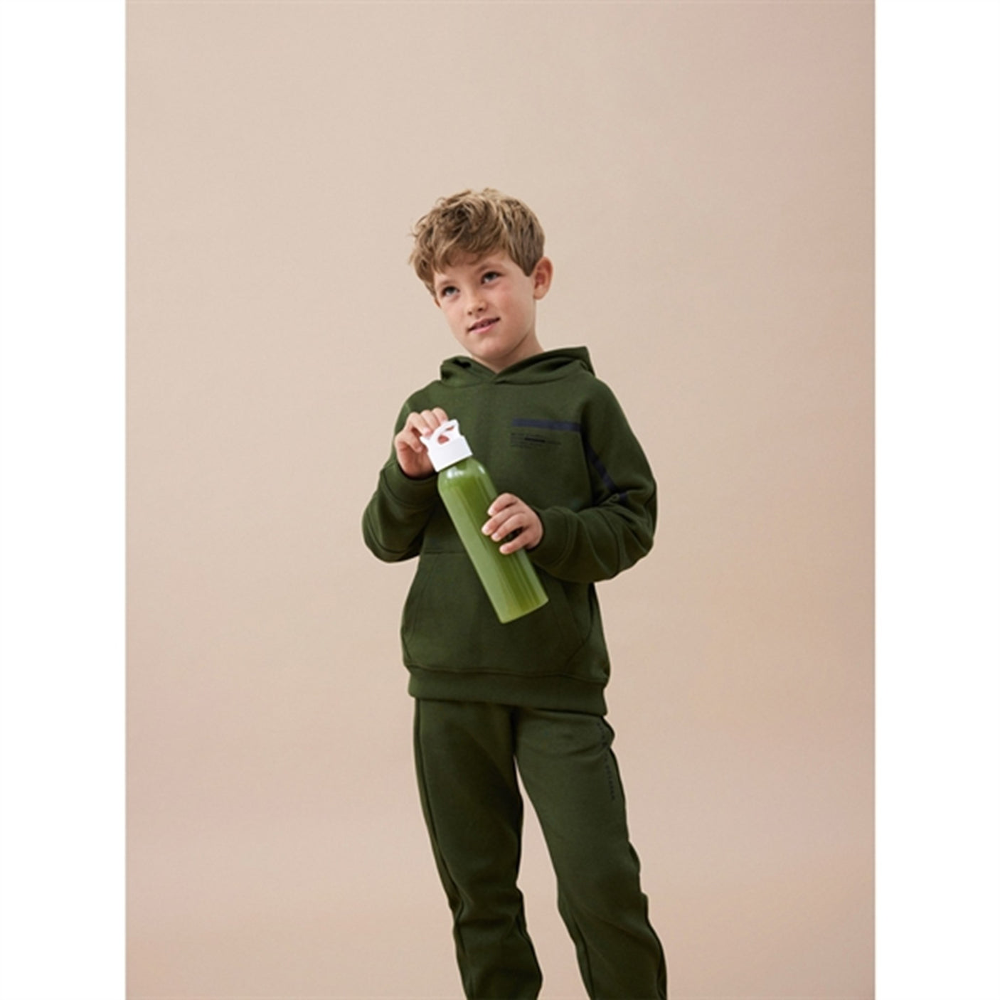 Name it Rifle Green Kaivar Loose Sweat Hoodie