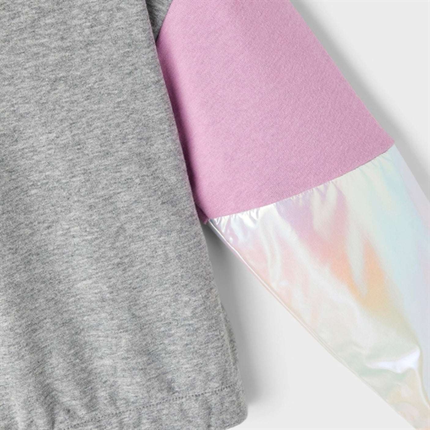 Name it Violet Tulle Linaja Short Loose Sweatshirt