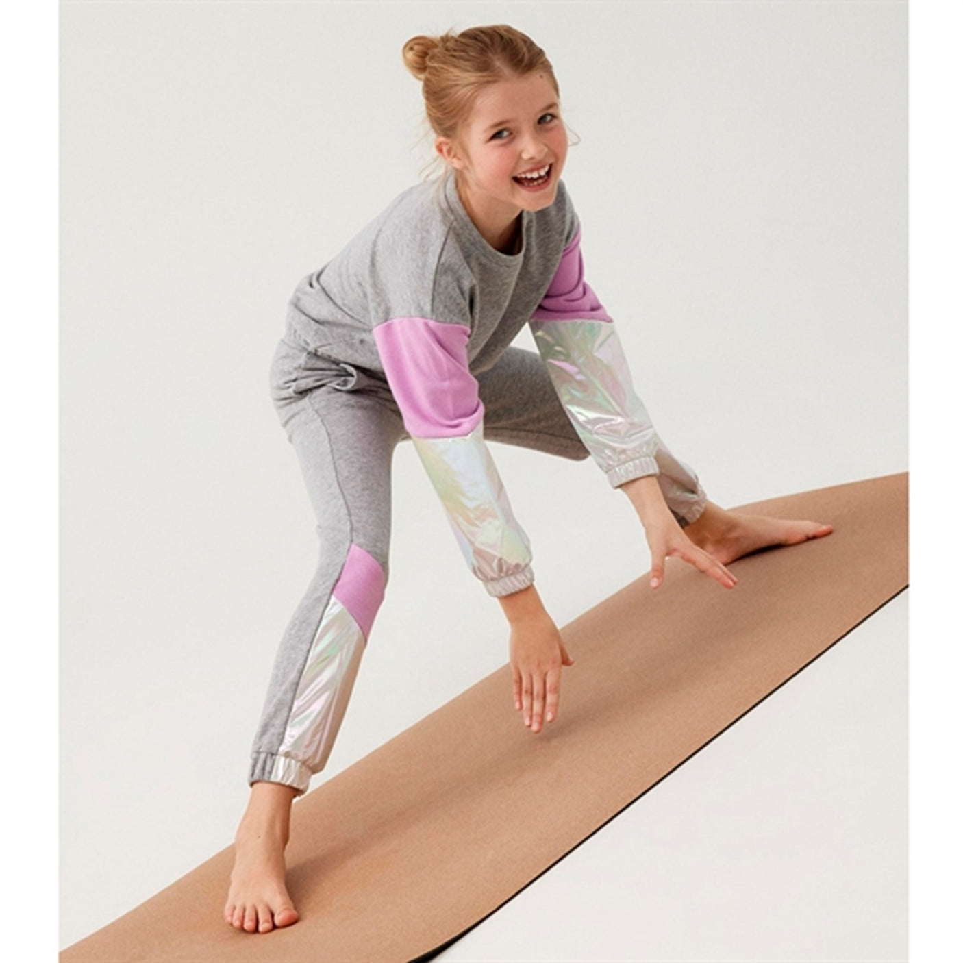 Name it Violet Tulle Linaja Short Loose Sweatshirt