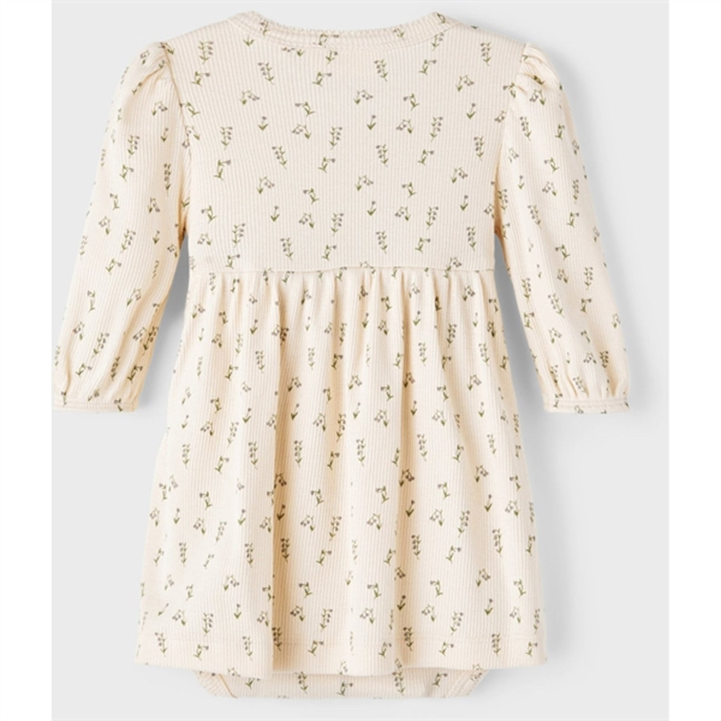 Lil'Atelier Whitecap Gray/Wet Weather Gago Loose Dress