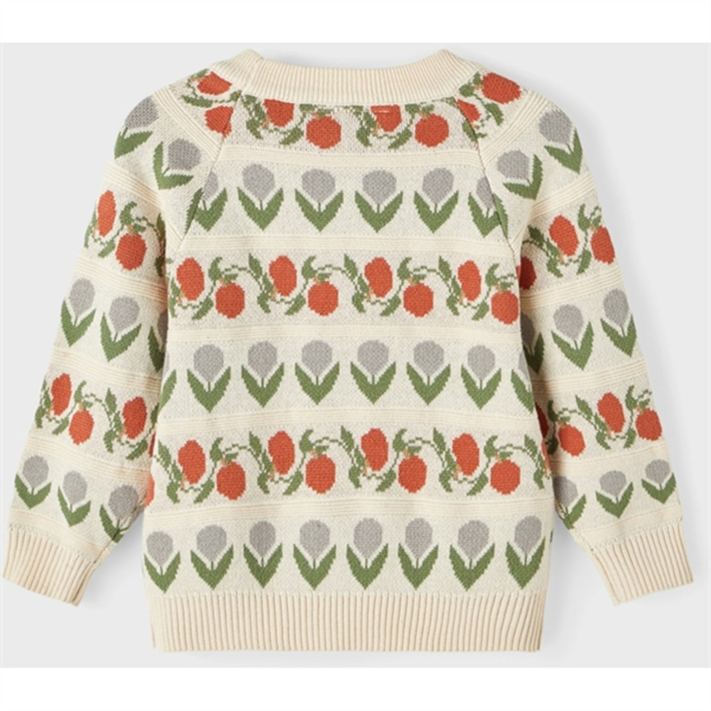 Lil'Atelier Whitecap Gray Lamai Knit Sweater