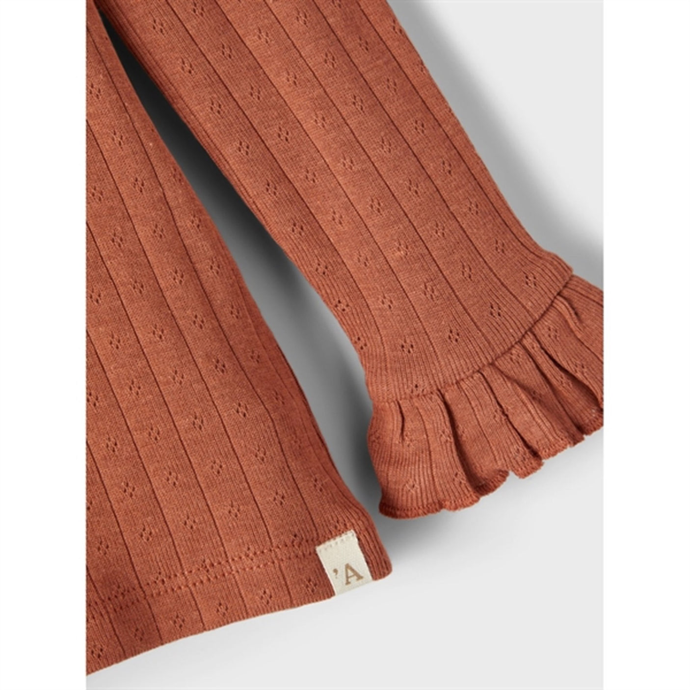 Lil'Atelier Baked Clay Rachel Slim Blouse