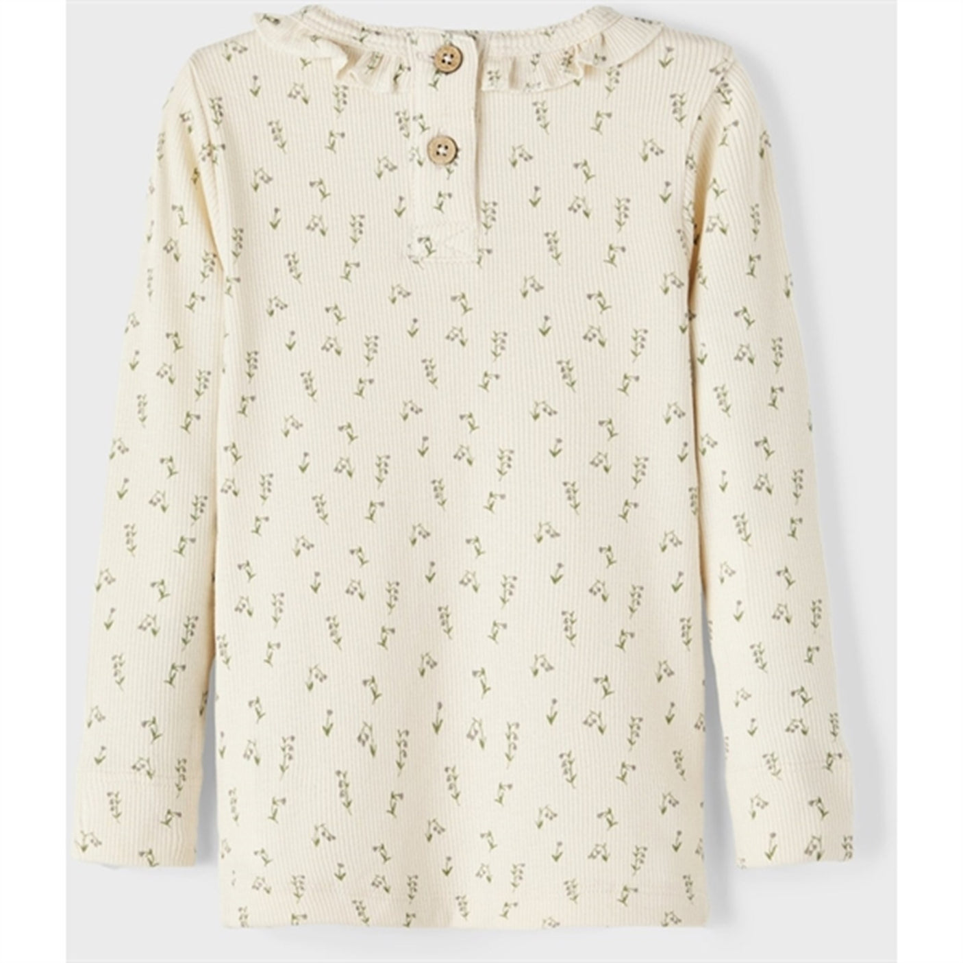 Lil'Atelier Whitecap Gray/Wet Weather Gago Slim Blouse