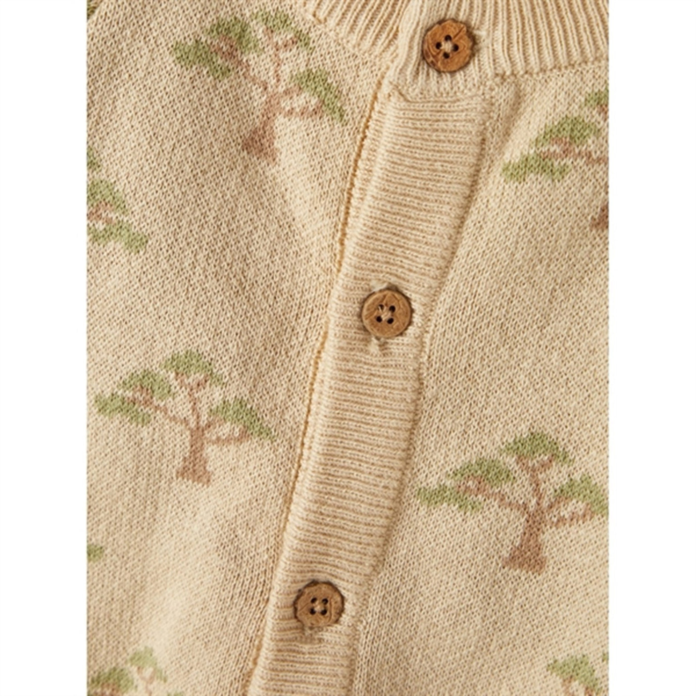 Lil'Atelier Pebble Lamao Knit Cardigan