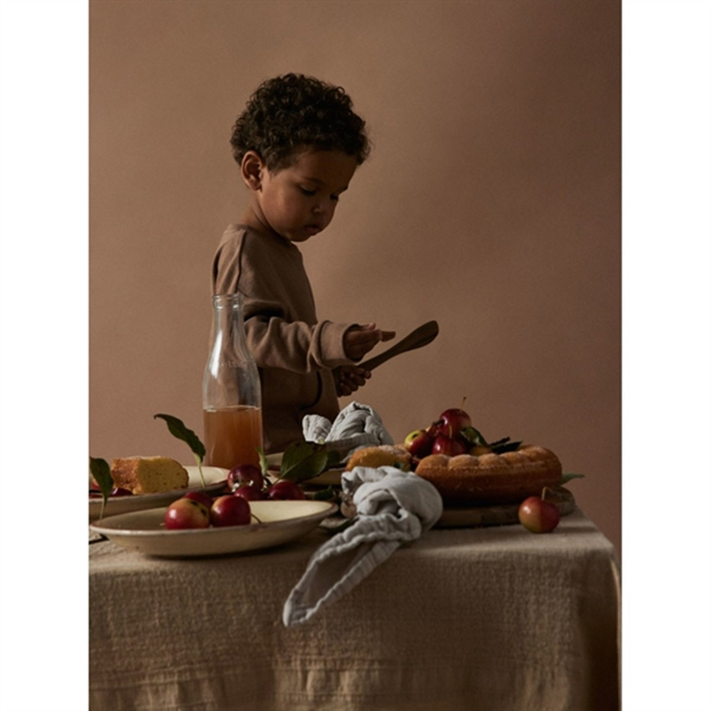 Lil'Atelier Tigers Eye Labon Loose Sweatshirt