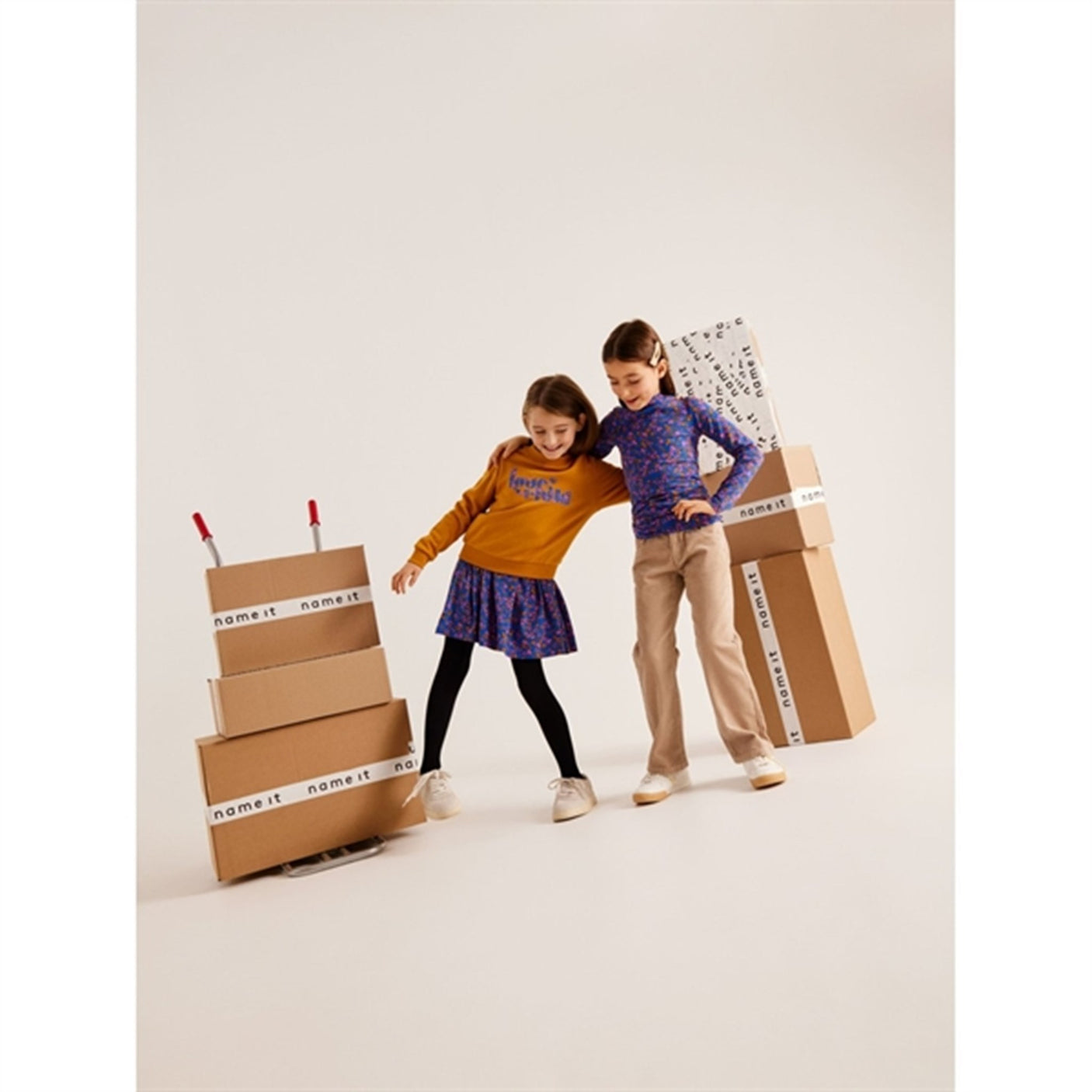 Name it Oxford Tan Rose Bootcut Corderoy Pants