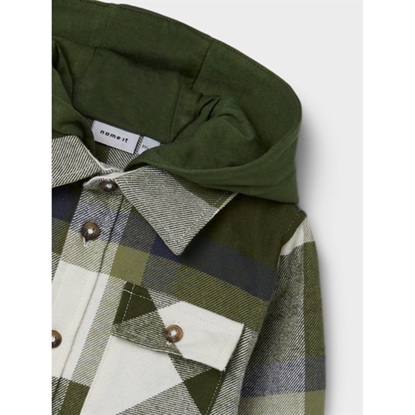 Name it Rifle Green Osom Overshirt