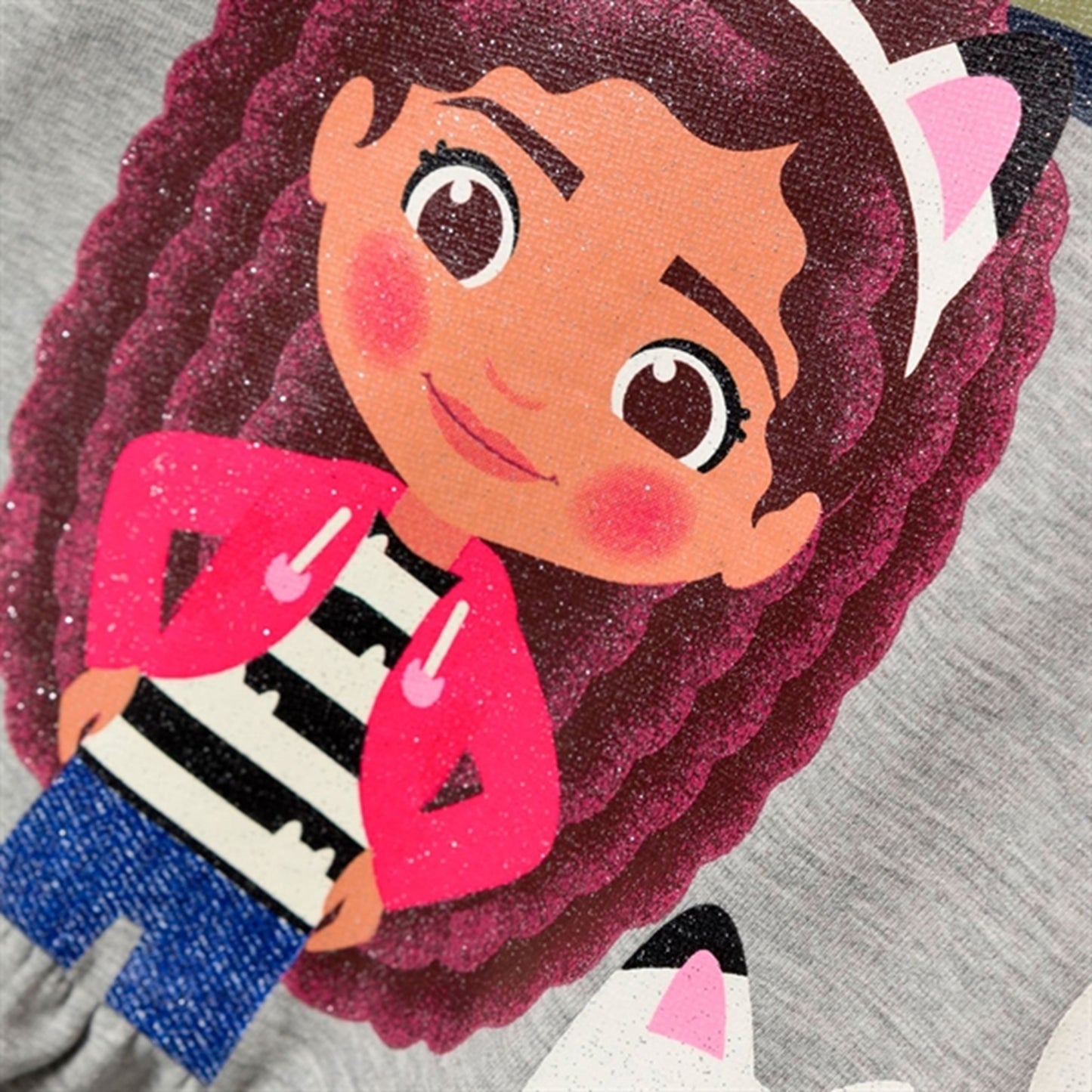 Name it Grey Melange Amma Gabby Sweat Dress