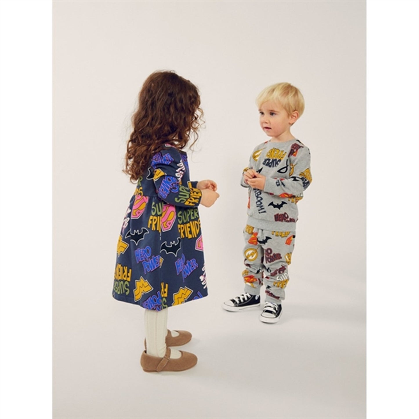 Name it Grey Melange Solo Superfriends Sweatpants