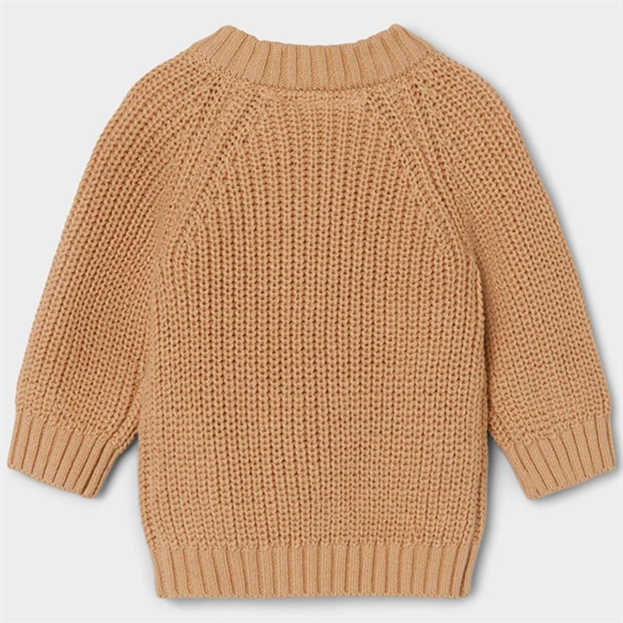 Lil'Atelier Warm Sand Emlem Knit Blouse