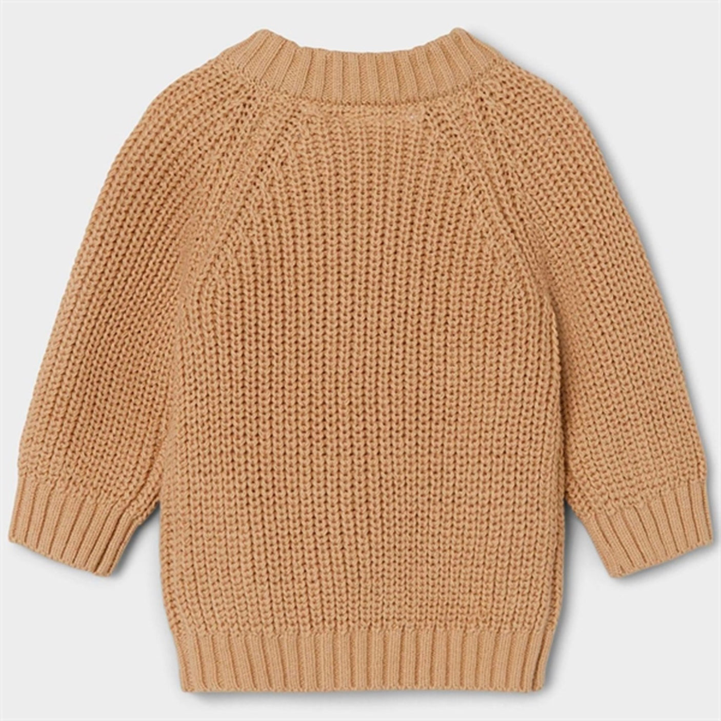 Lil'Atelier Warm Sand Emlem Knit Blouse
