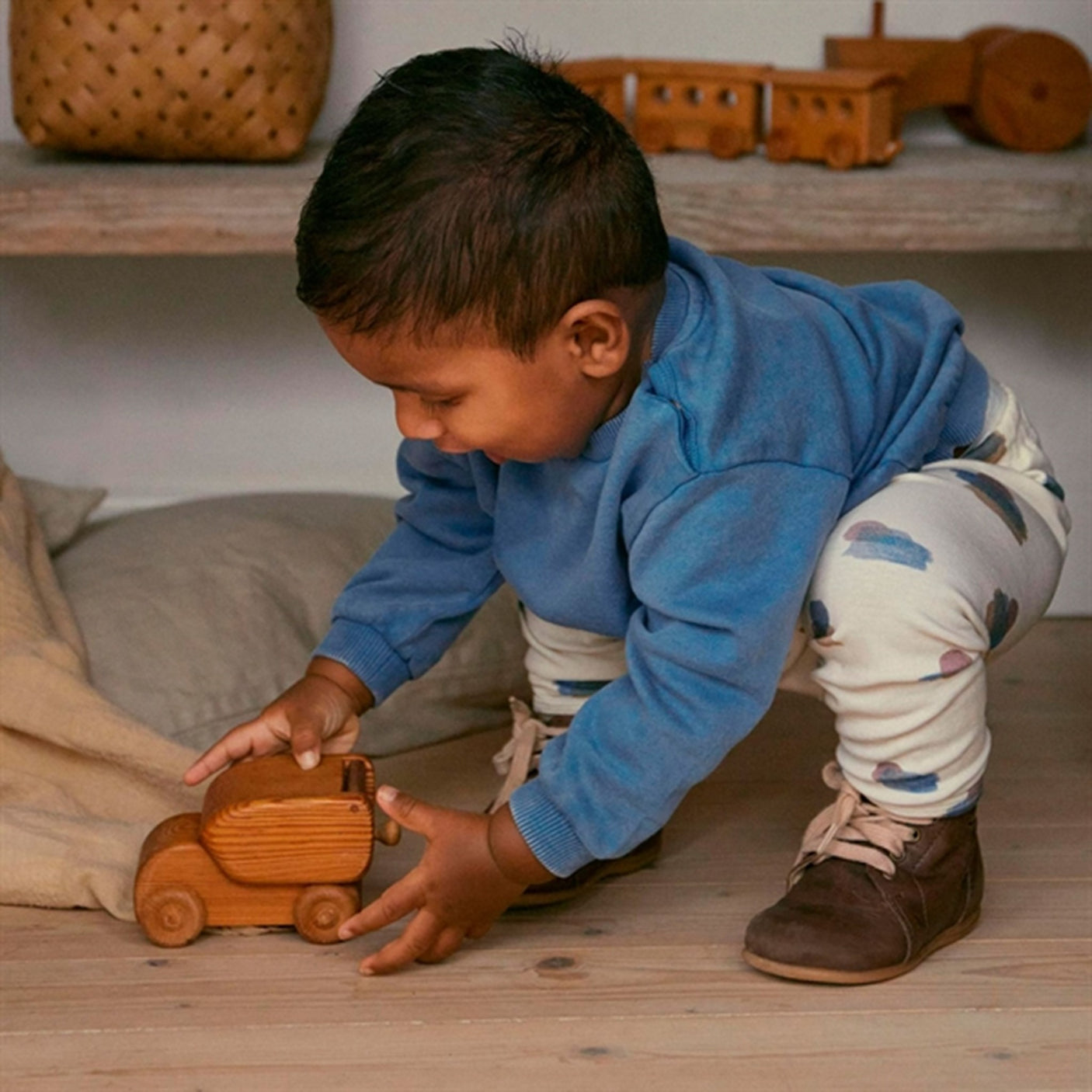 Lil'Atelier Turtledove Geo Loose Pants