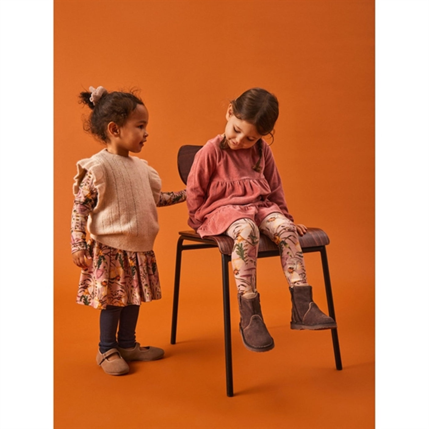 Name it Rose Smoke Nestella Leggings