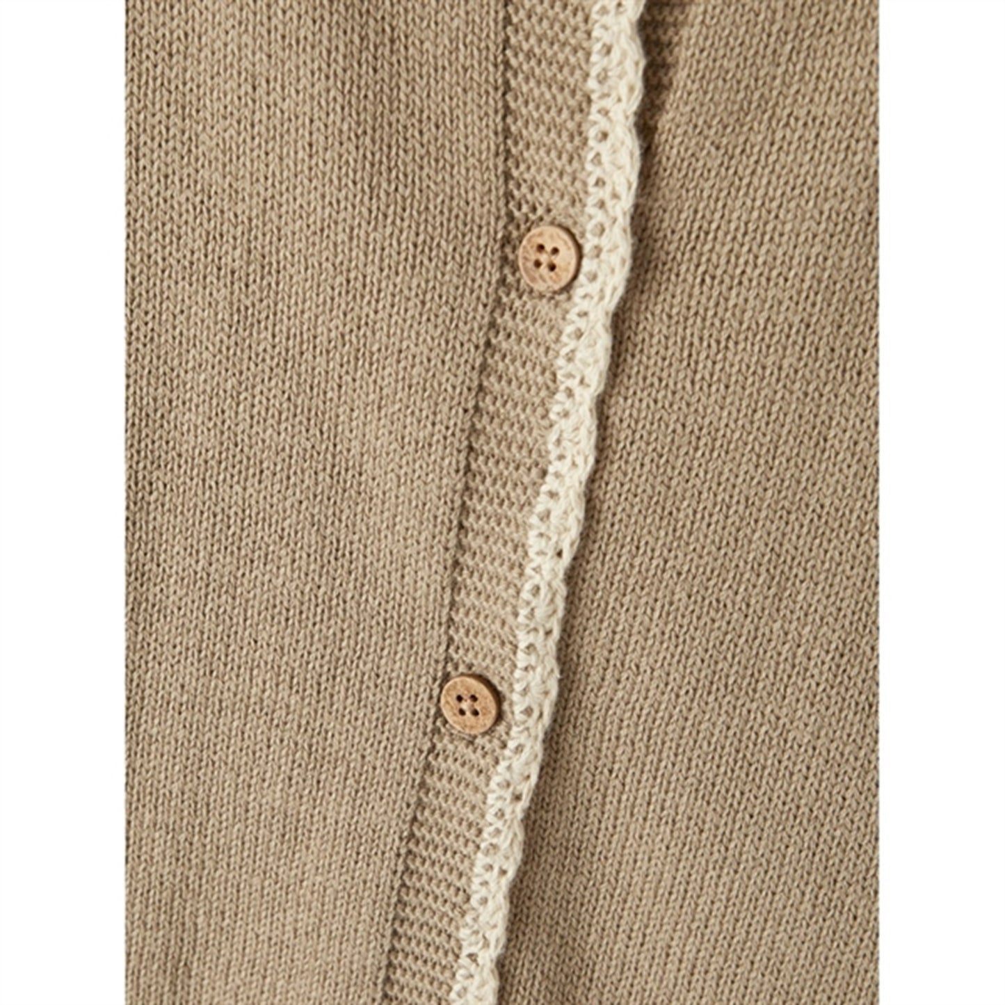 Lil'Atelier Chinchilla Emmely Knit Cardigan