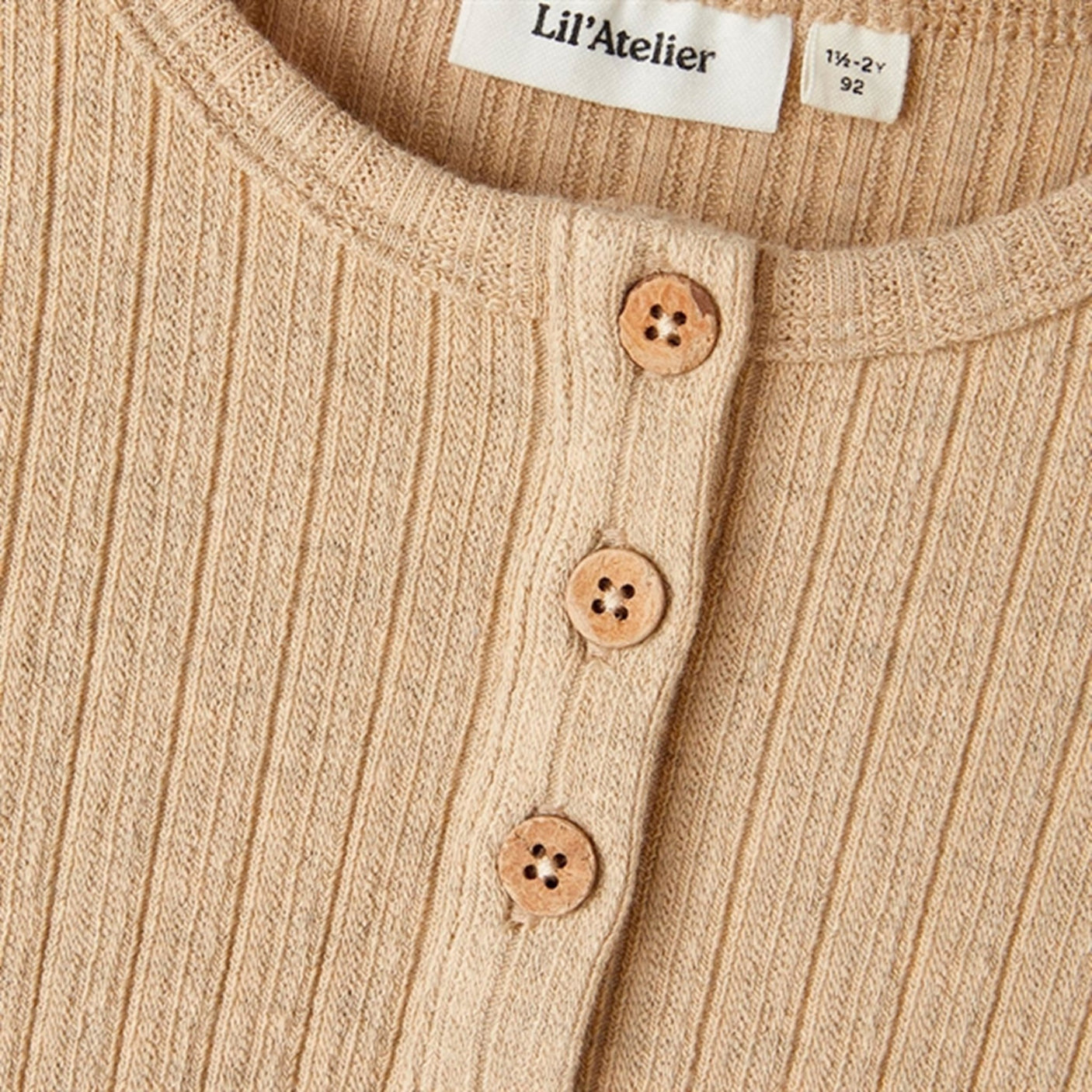 Lil'Atelier Warm Sand Niva Slim Blouse