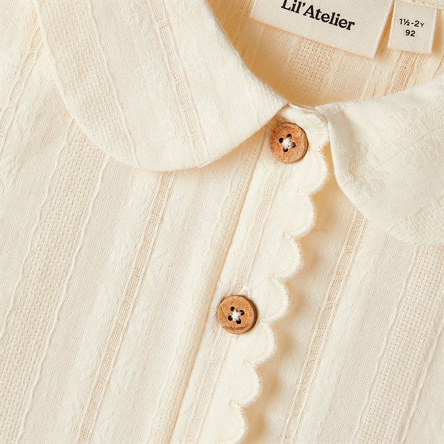 Lil'Atelier Turtledove Naja Loose Shirt