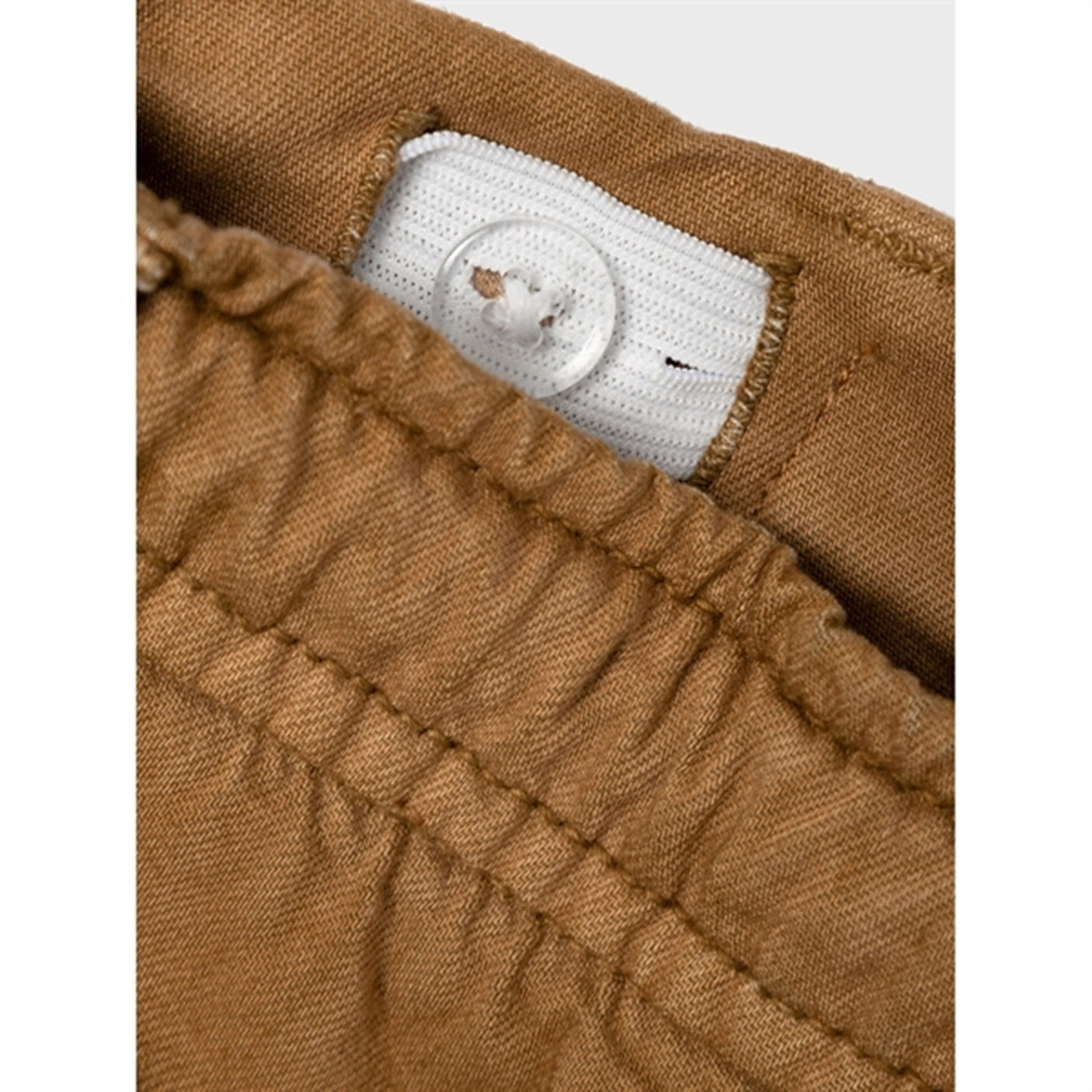 Name it Bone Brown Bella Wide Twill Pants