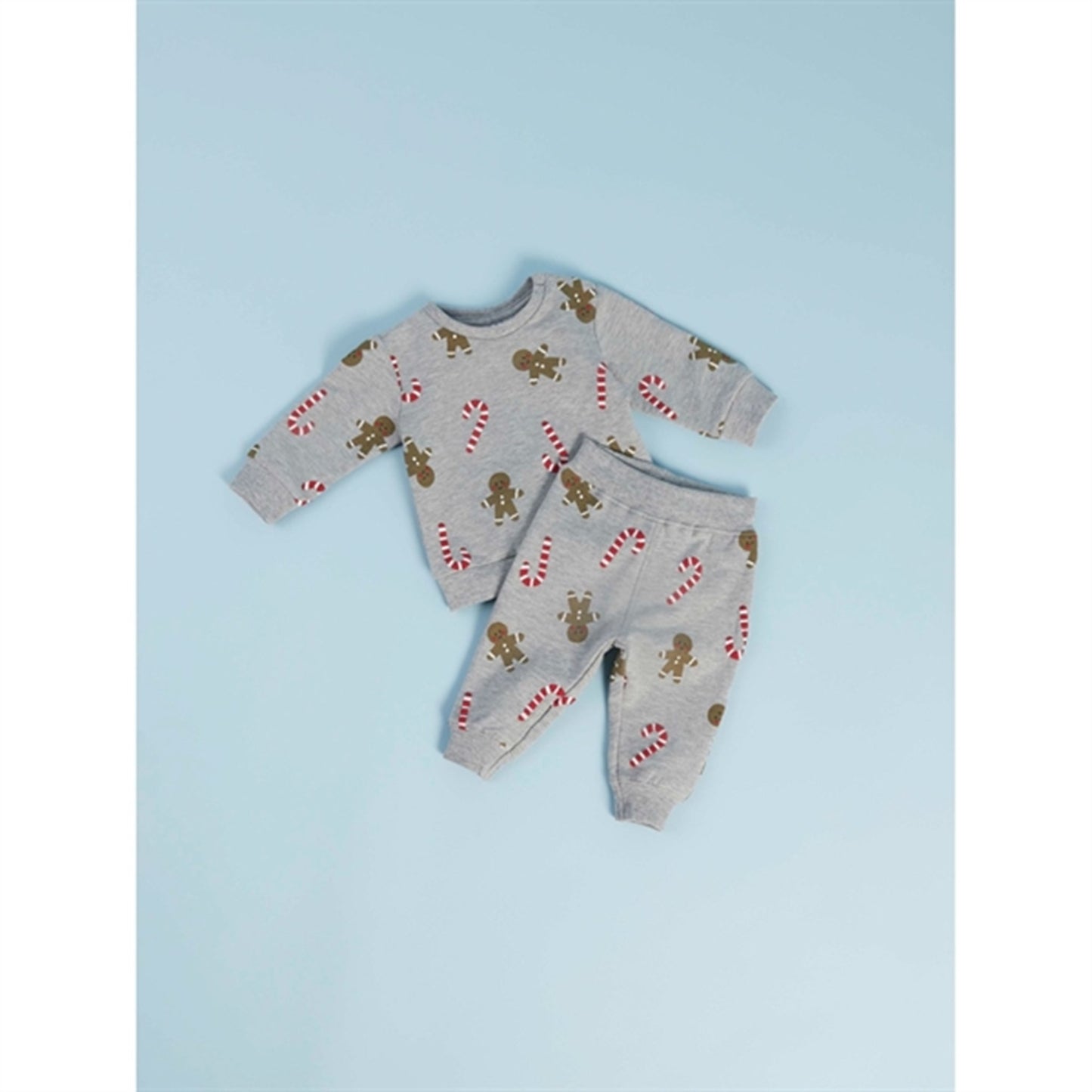 Name it Grey Melange Richrist sweatpants