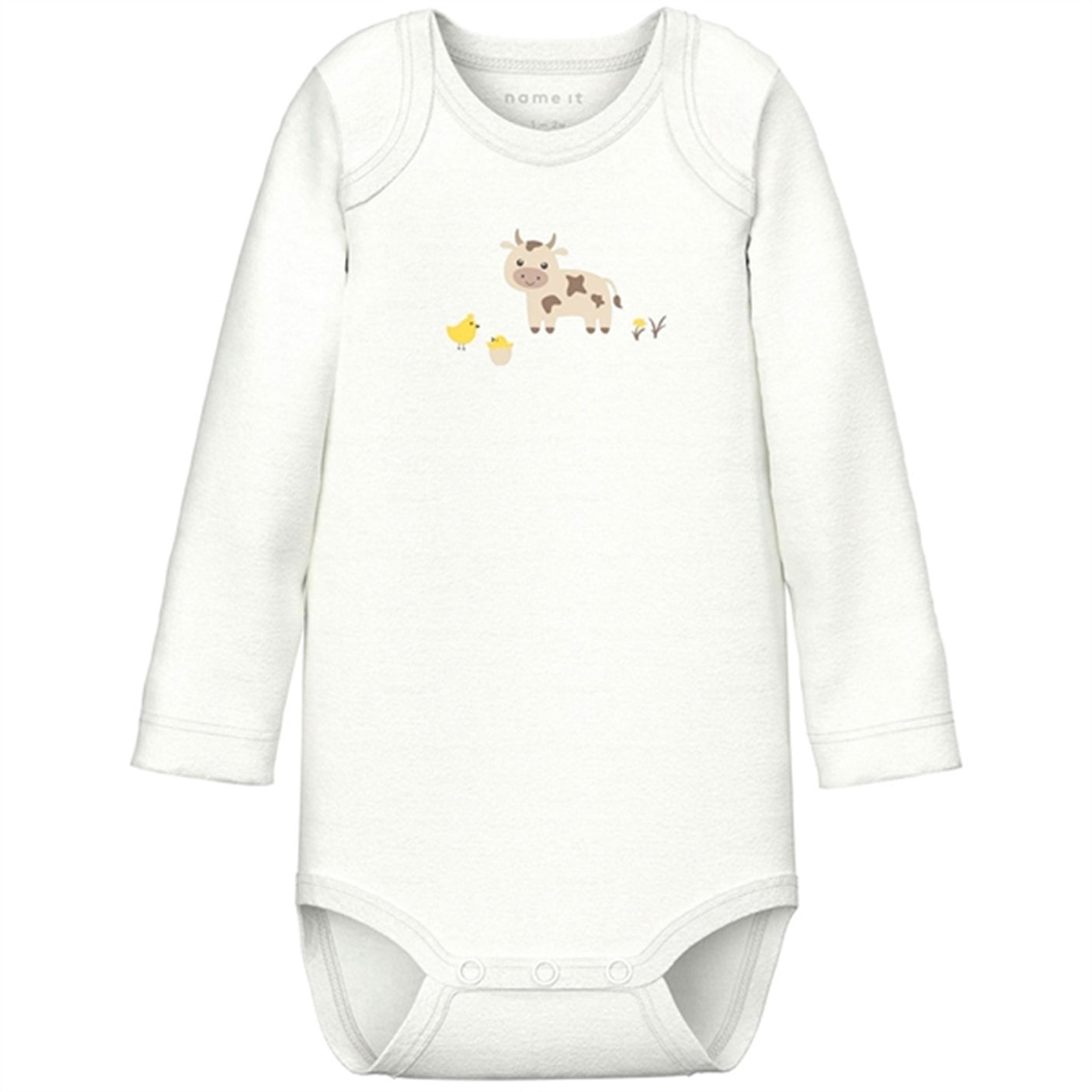 Name it Bright White Farm Animals Body 2-pack noos