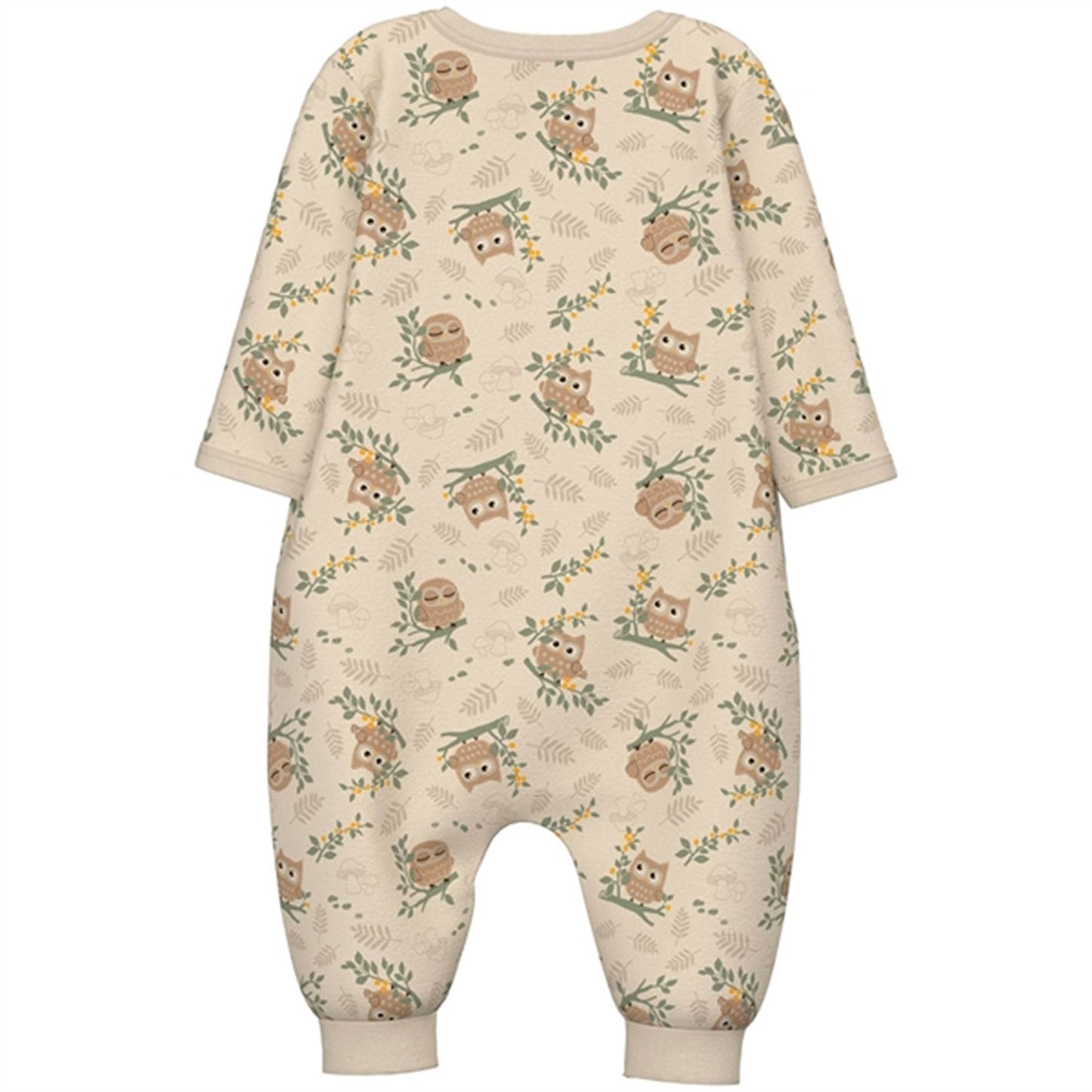 Name it Fog Owl Nightsuit with Zipper