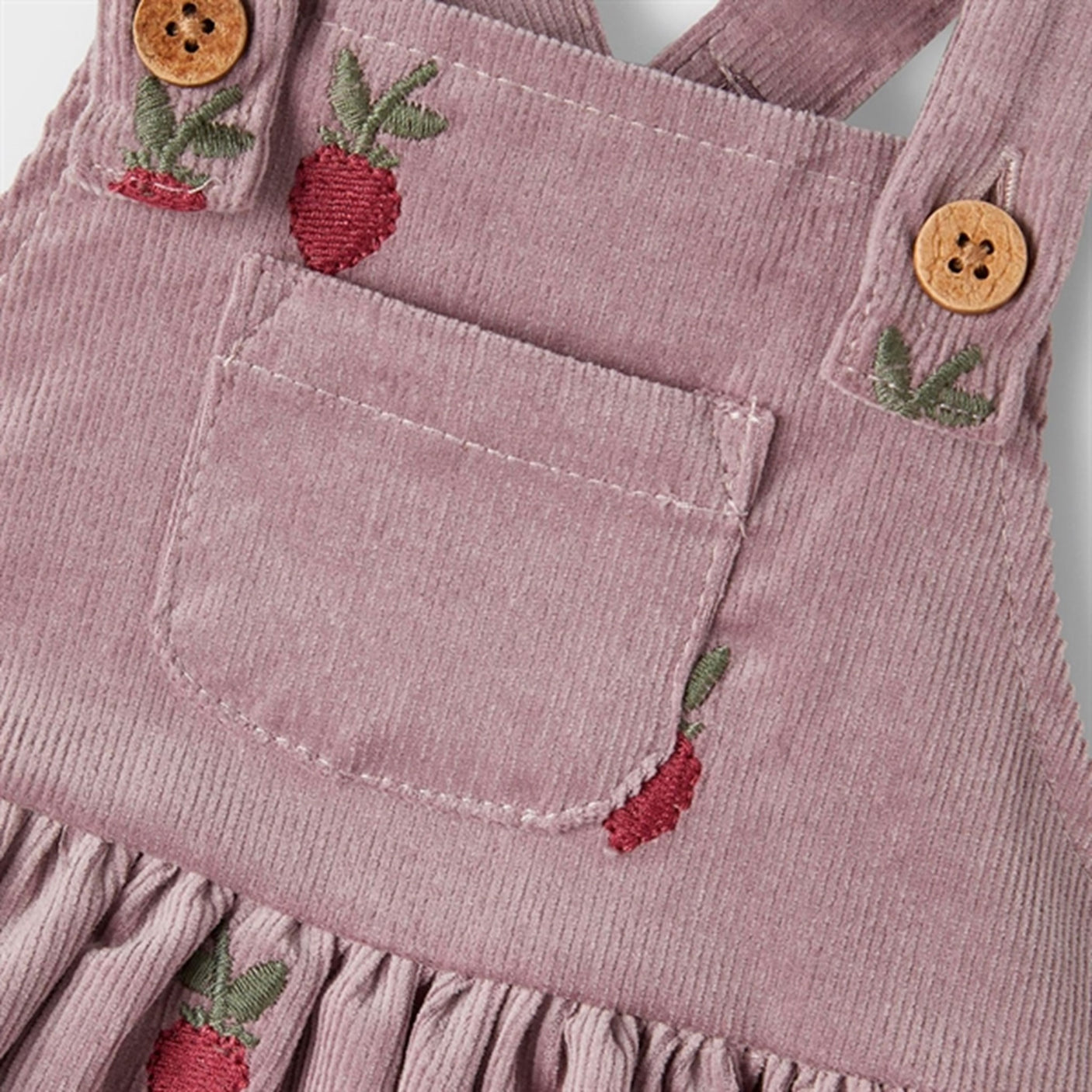 Lil'Atelier Quail Nelly Loose Corduroy Spencer Dress