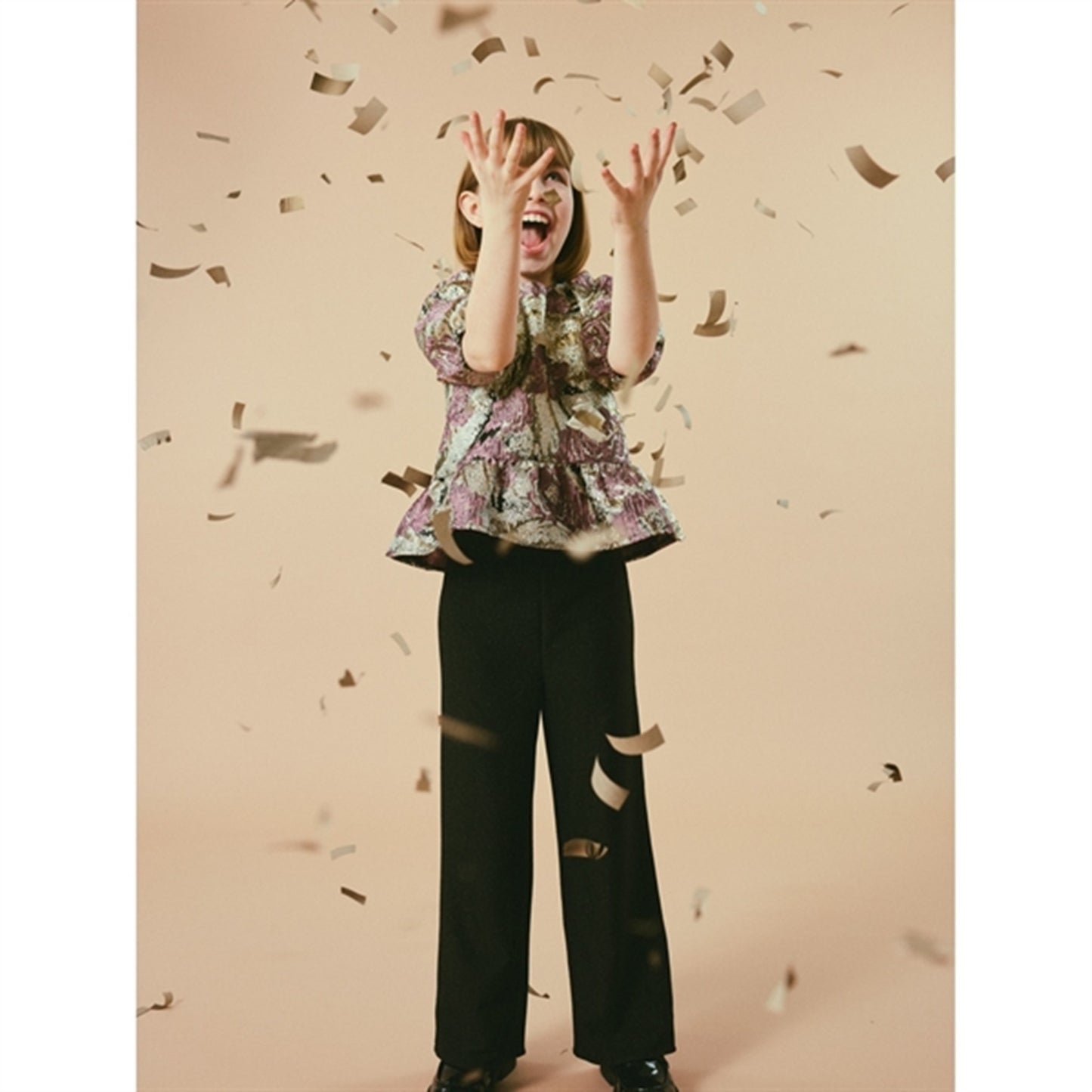 Name it Black Runic Wide Pants