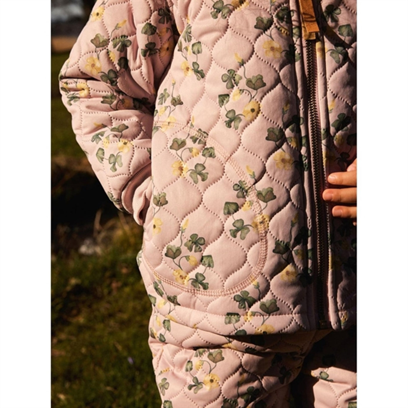 Lil'Atelier Violet Ice Lajuno Quilt Set AOP