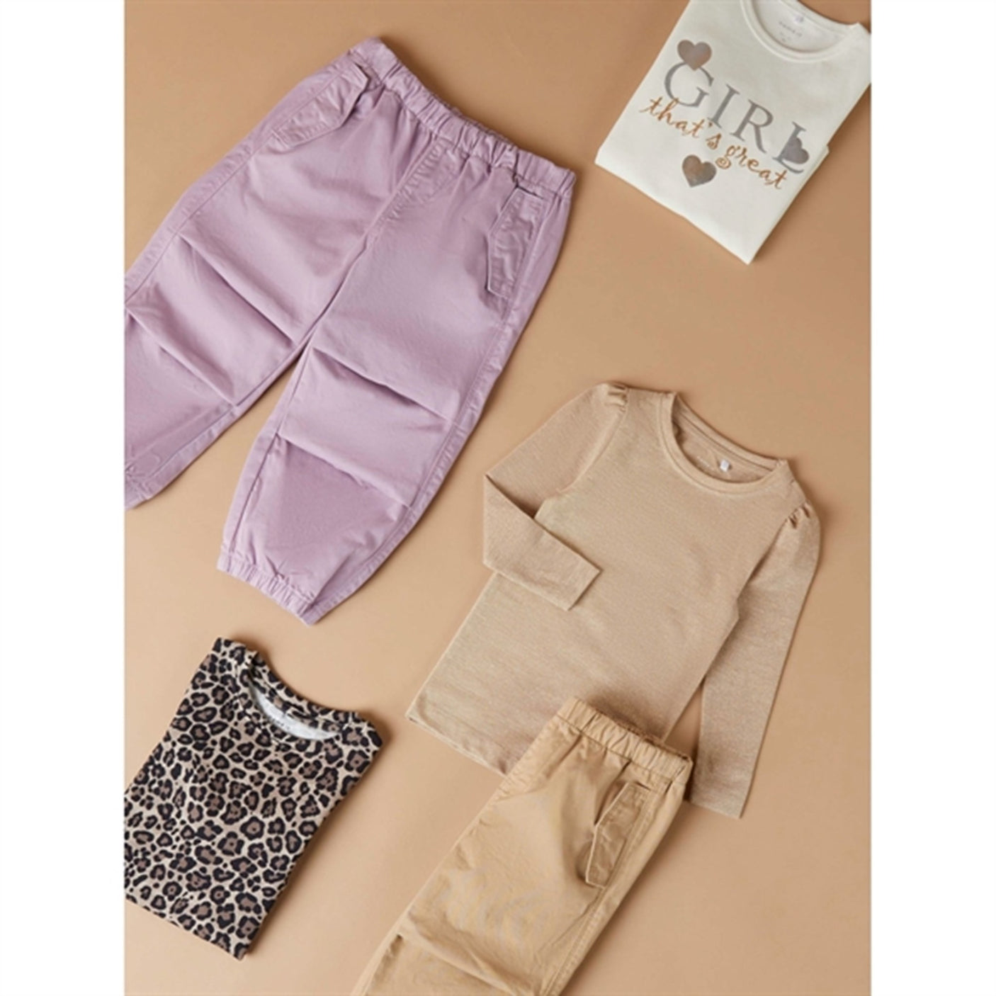 Name it Lavender Mist Bella Twill Cargo Pants