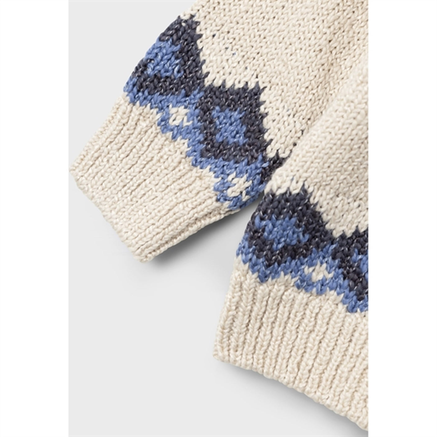 Name it Peyote Melange Ramlo Knit Blouse