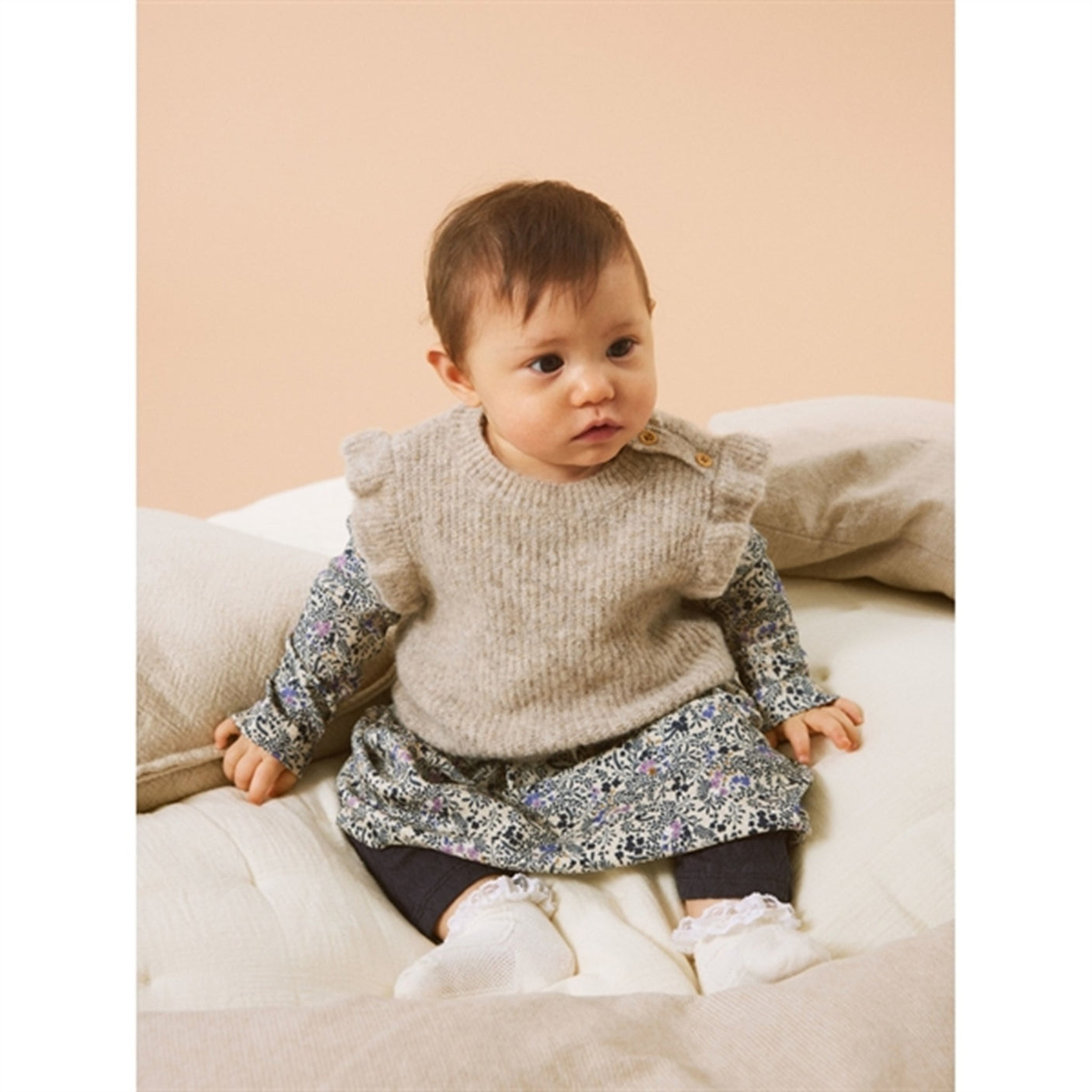 Name it Peyote Melange Sollar Knit Pullover