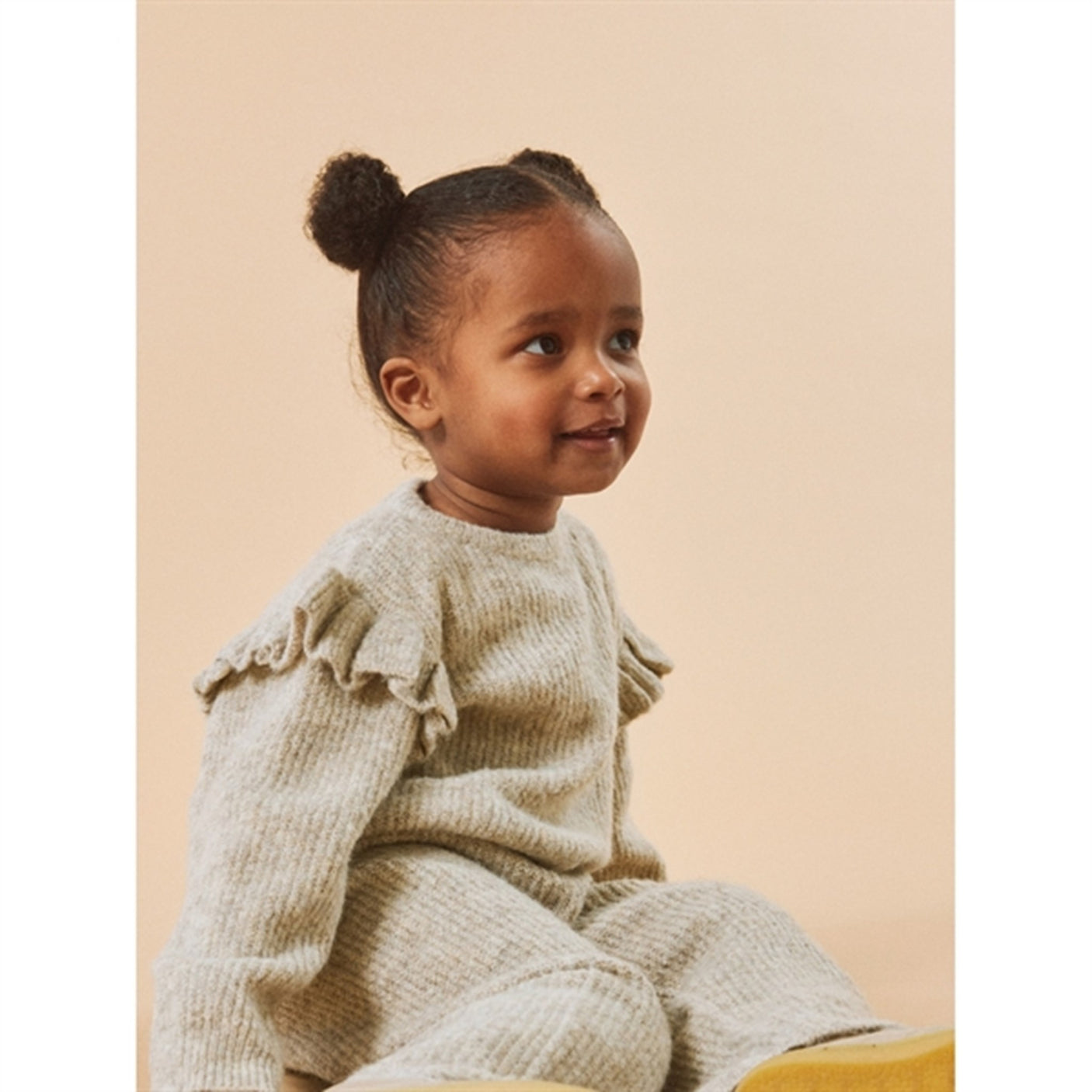 Name it Peyote Melange Sollar Knit Blouse