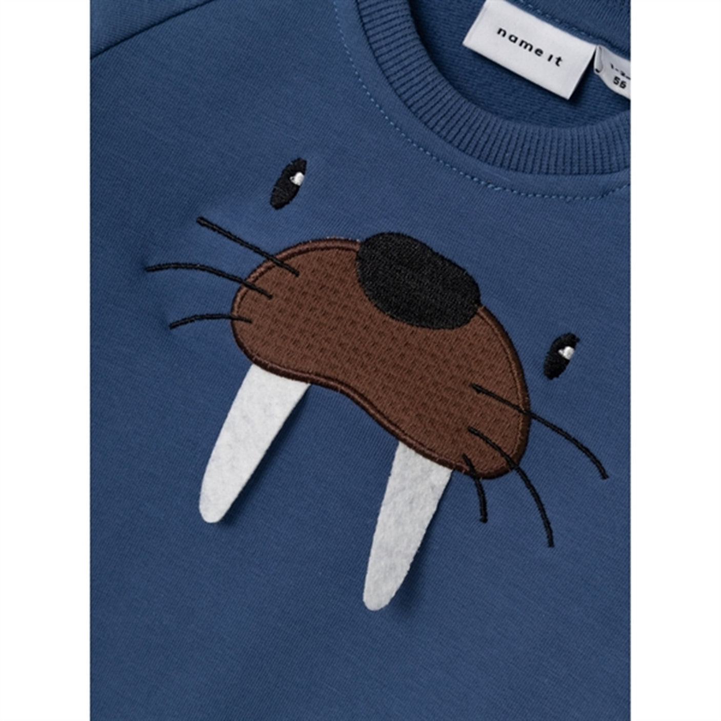 Name it Bijou Blue Solar Sweatshirt