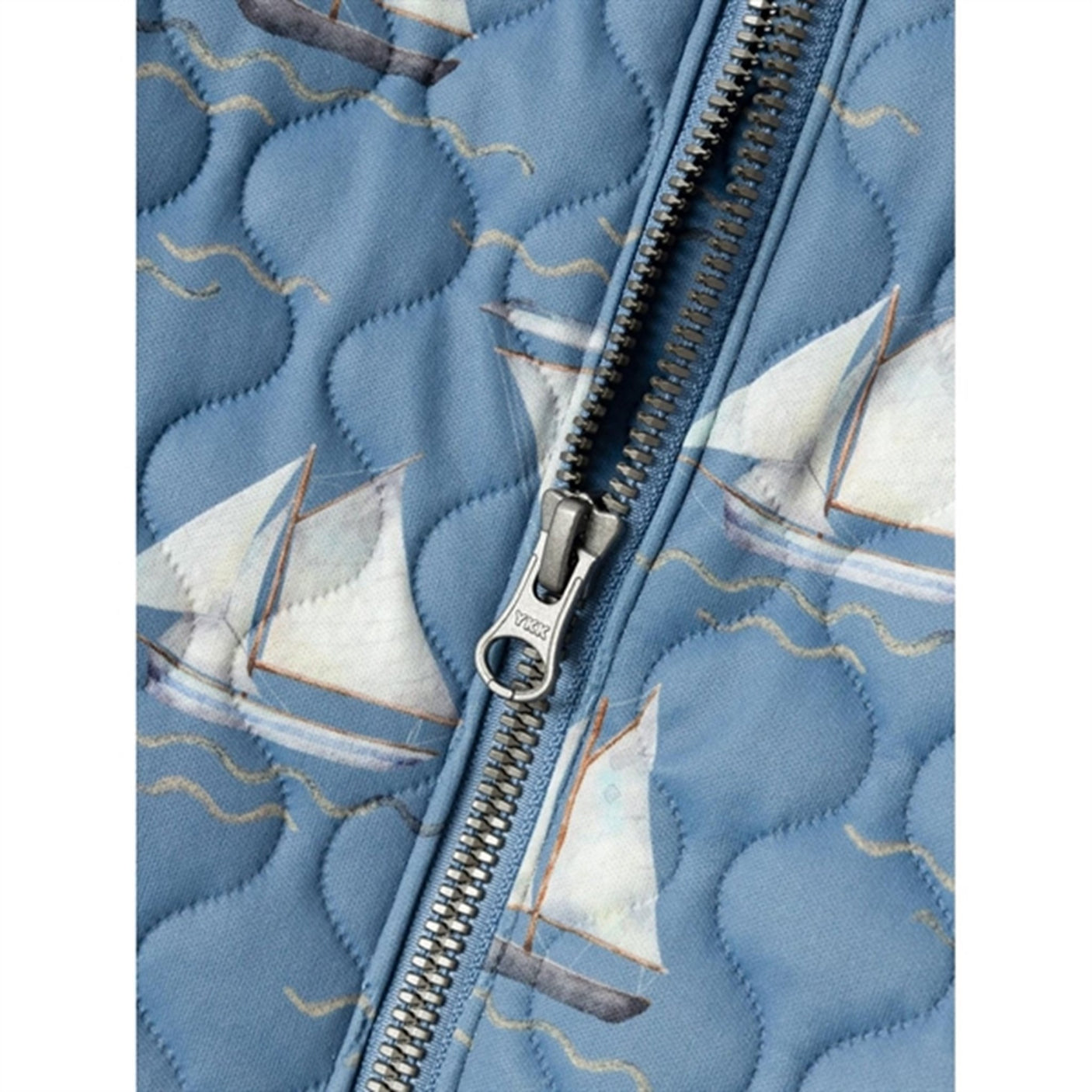 Name it Coronet Blue Moon Quilted Set Boats