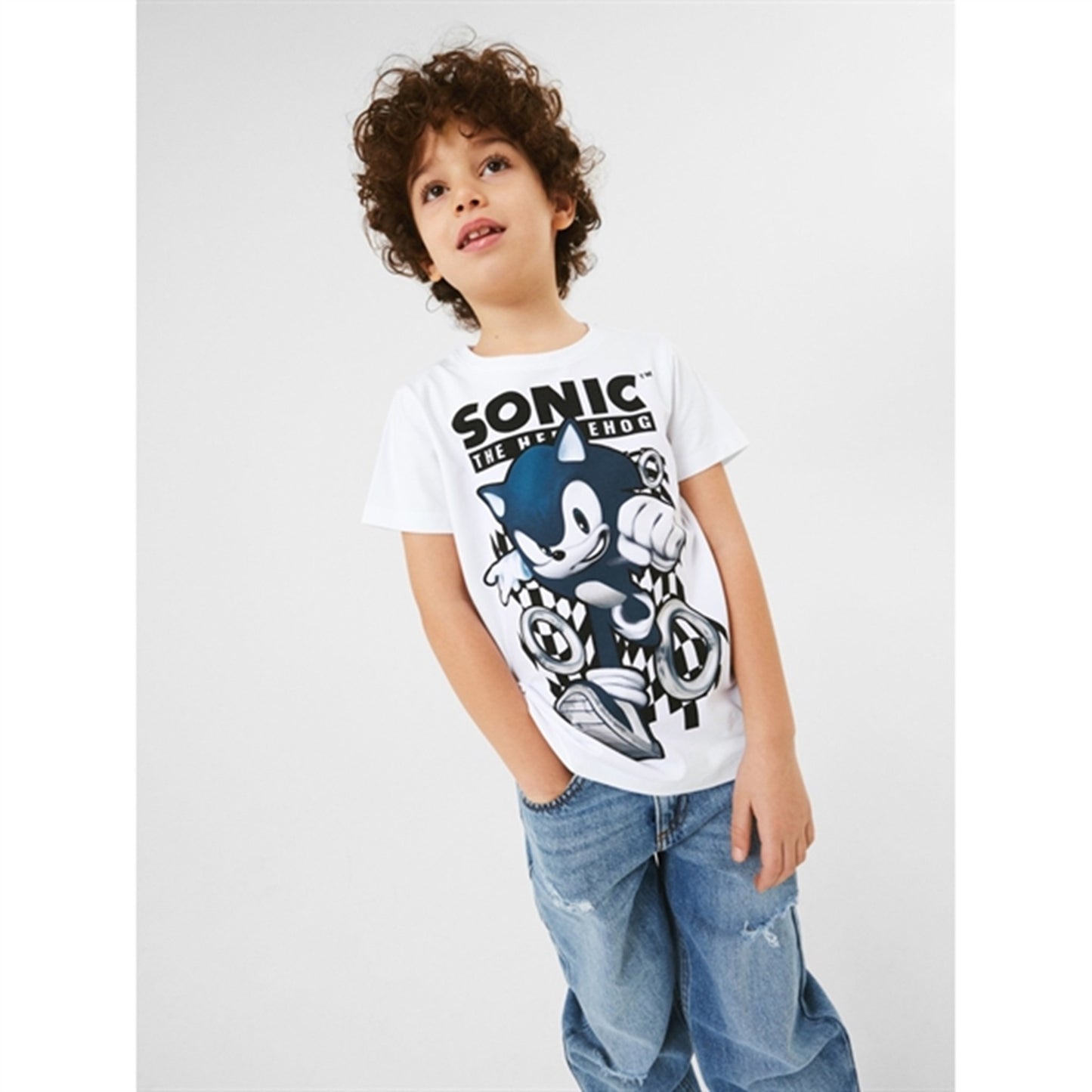 Name it Bright White Nodin Sonic T-Shirt