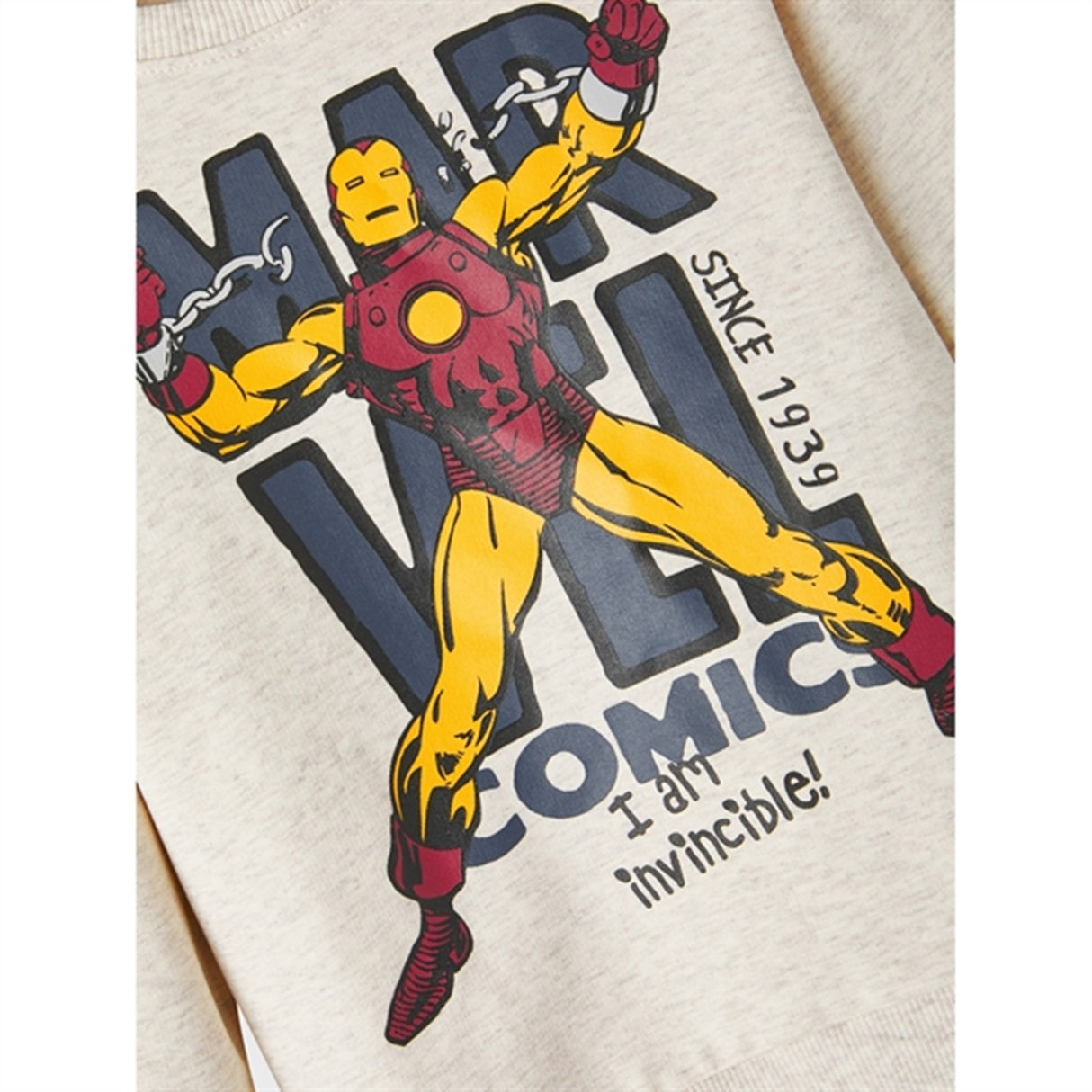 Name it Peyote Melange Naag Marvel Sweatshirt